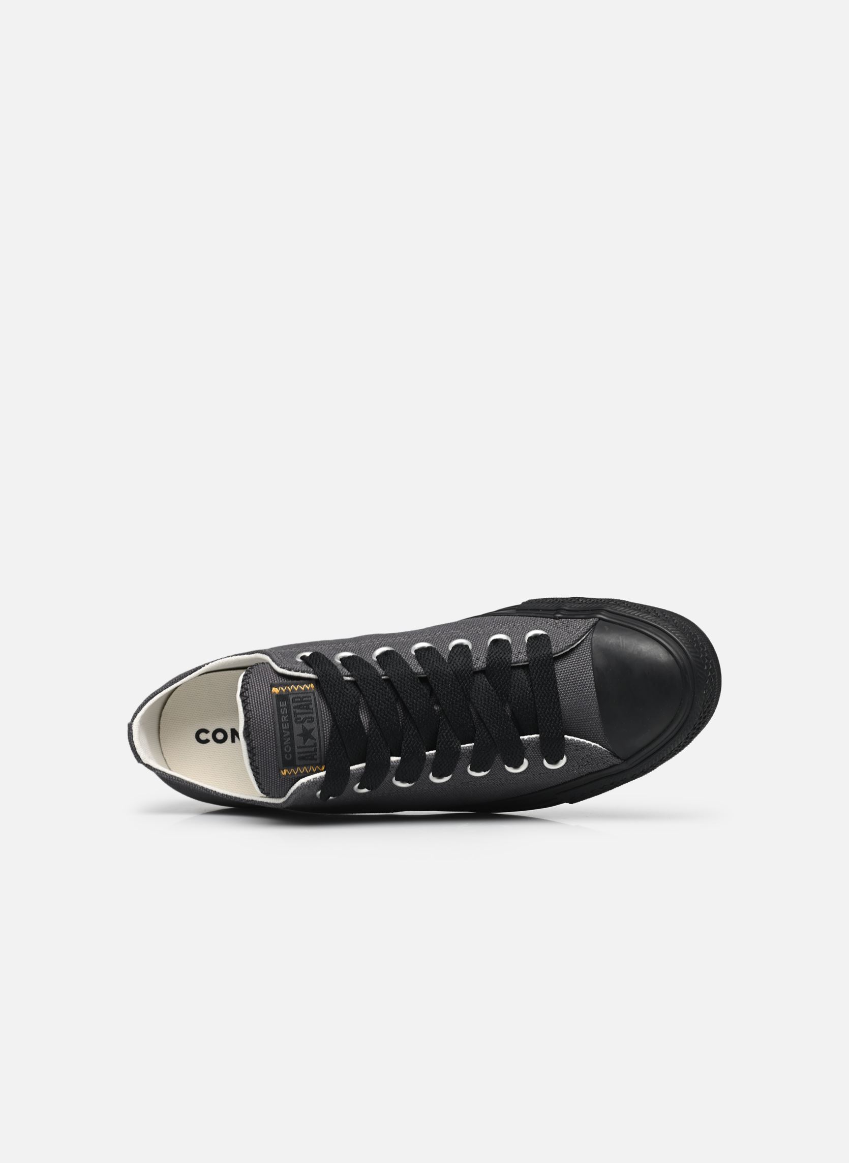 Baskets Chuck Taylor All Star Ox M homme gris Converse Baskets Chuck Taylor All Star Ox M homme gris DARK MATTER/BLACK/SUNFLOWER GO