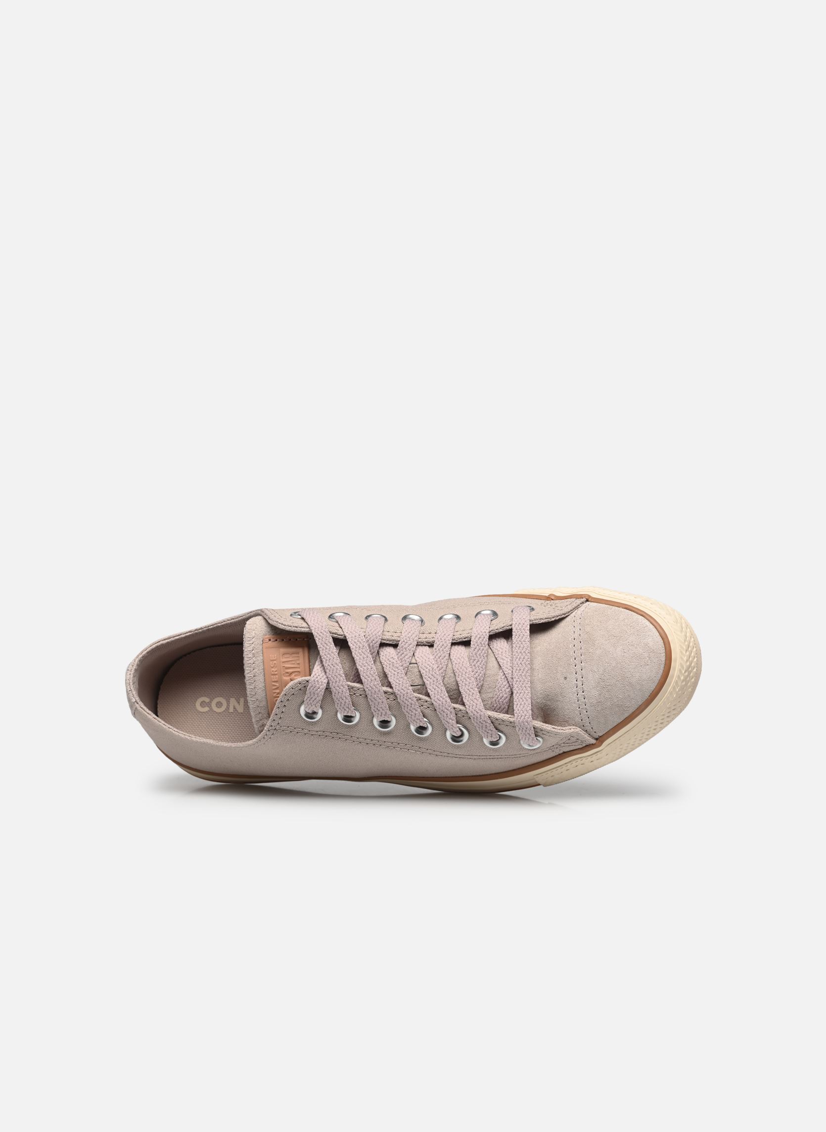 Baskets Chuck Taylor All Star Ox M homme gris Converse Baskets Chuck Taylor All Star Ox M homme gris PAPYRUS/VACHETTA BEIGE
