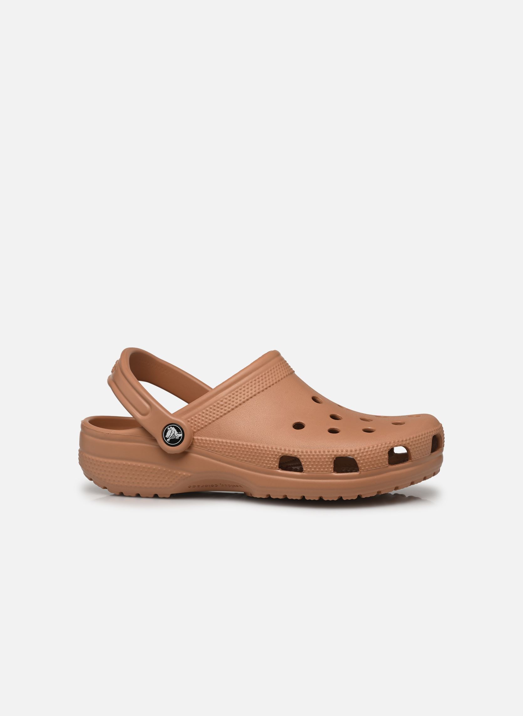 Pantoletten Classic damen braun Crocs Pantoletten Classic damen braun CORK