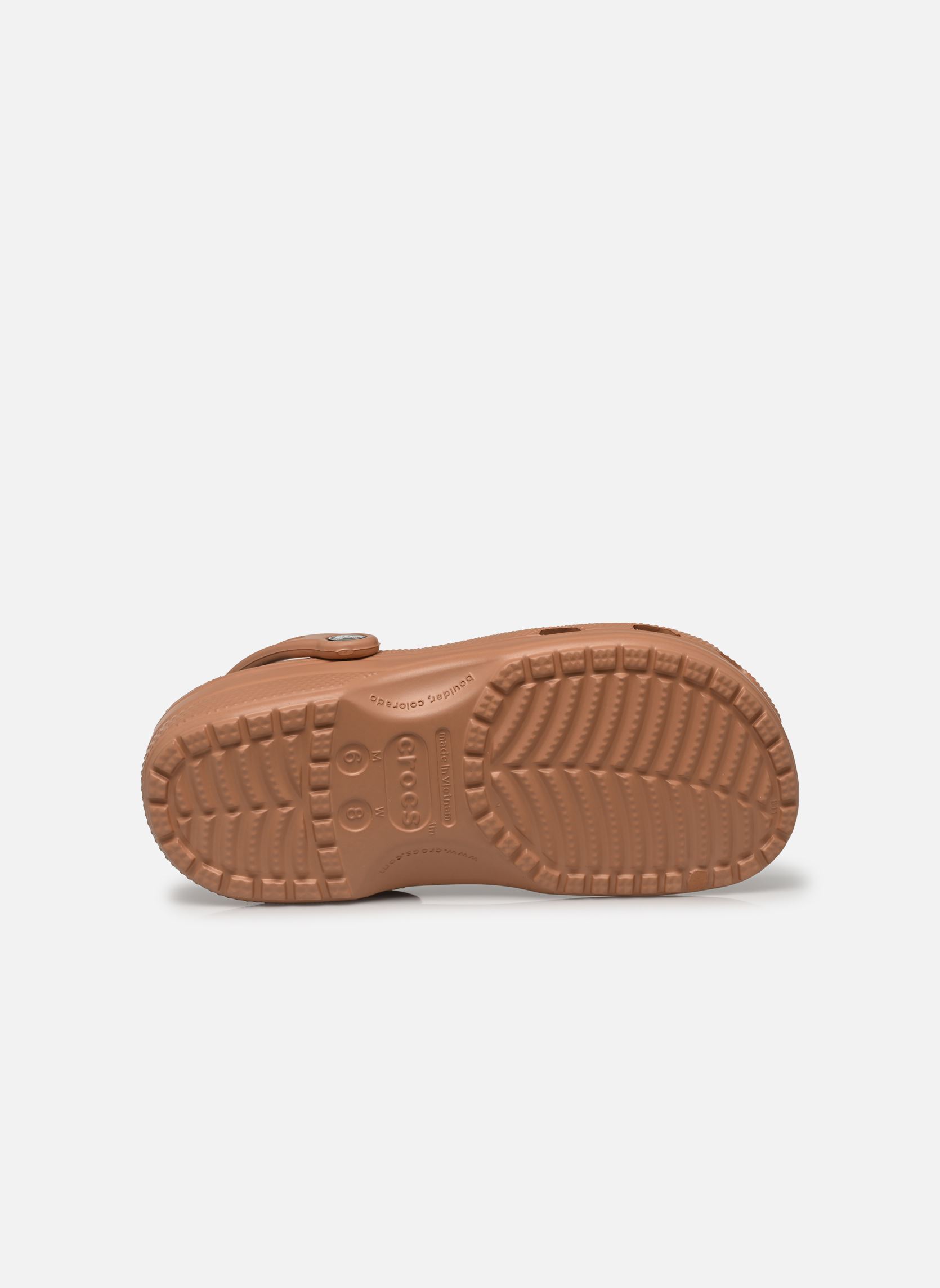 Pantoletten Classic damen braun Crocs Pantoletten Classic damen braun CORK