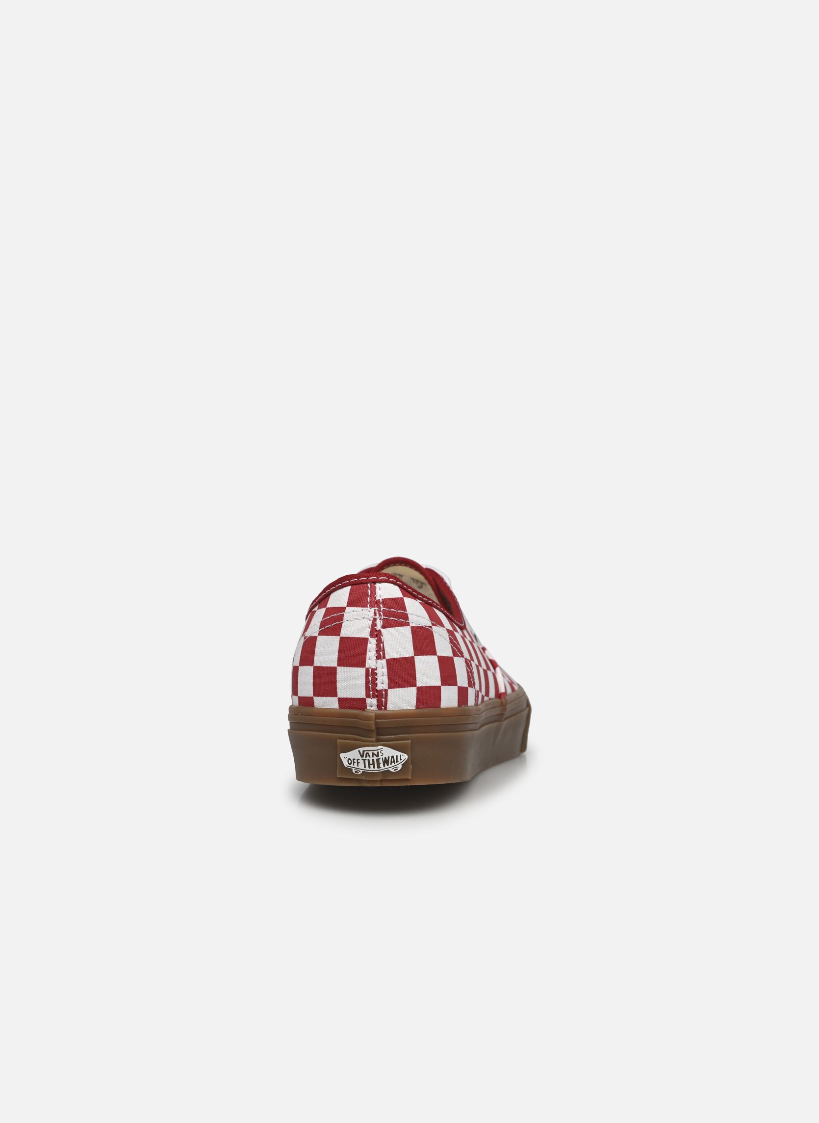 Baskets Authentic M homme rouge Vans Baskets Authentic M homme rouge FAT LACE CHECKER RED