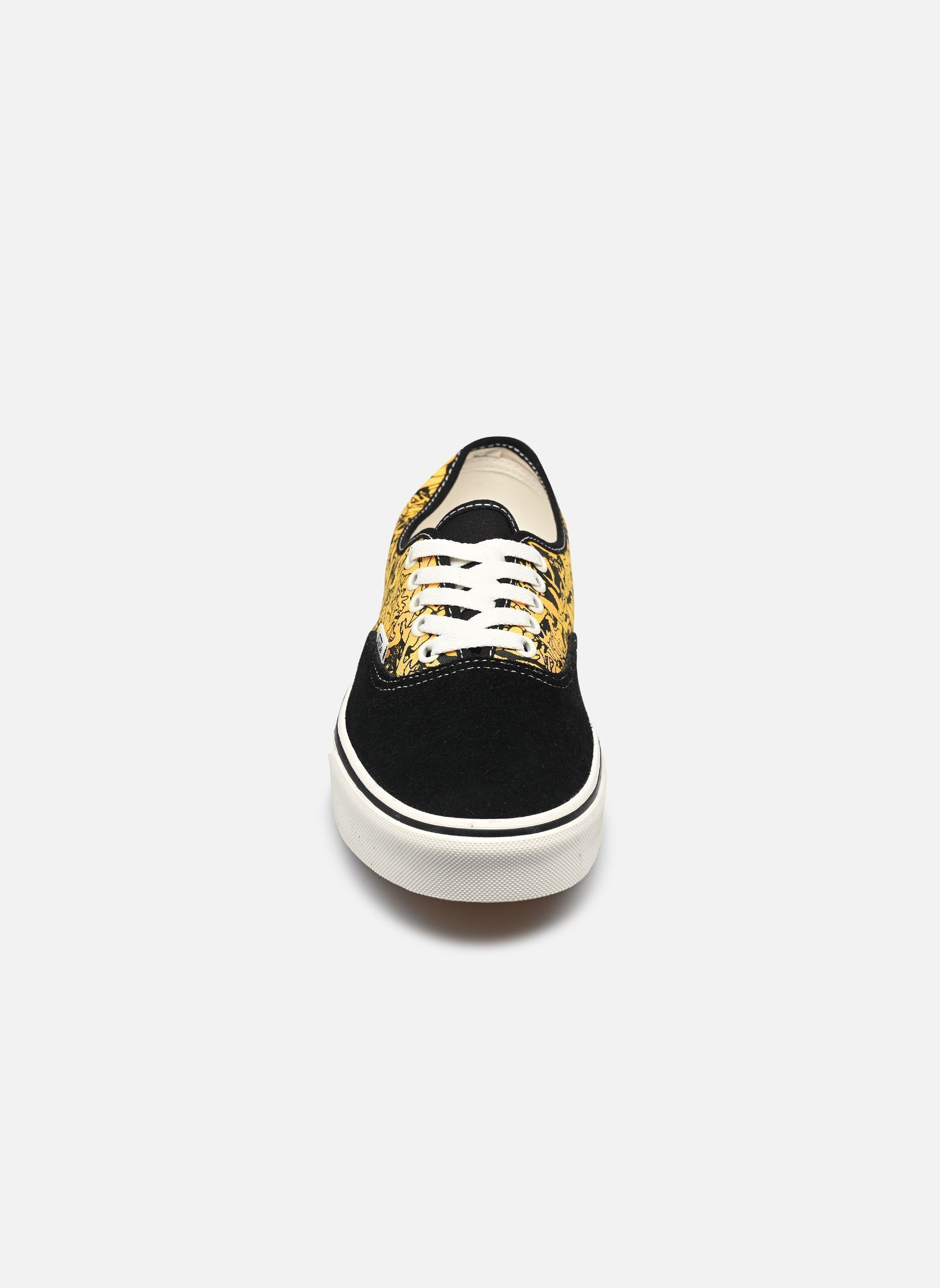 Sneaker Authentic M herren schwarz Vans Sneaker Authentic M herren schwarz BLACK/YELLOW
