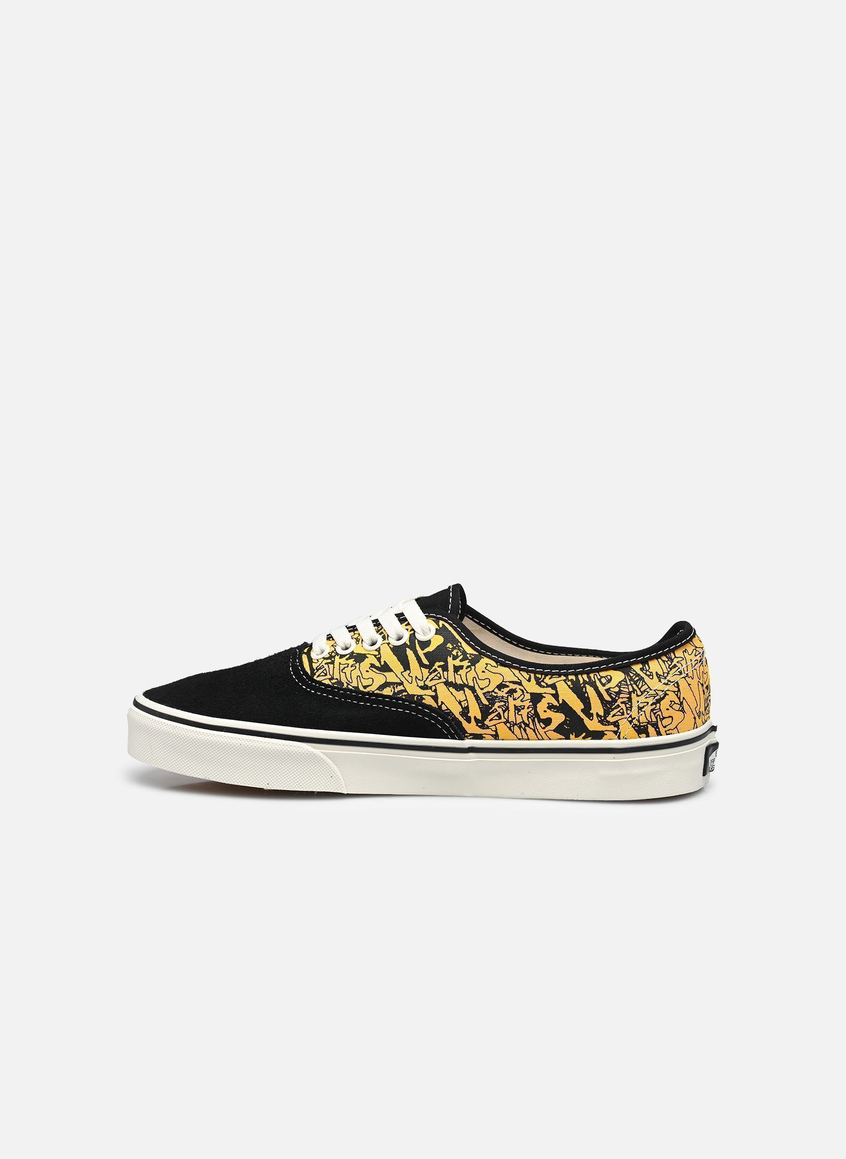 Sneaker Authentic M herren schwarz Vans Sneaker Authentic M herren schwarz BLACK/YELLOW