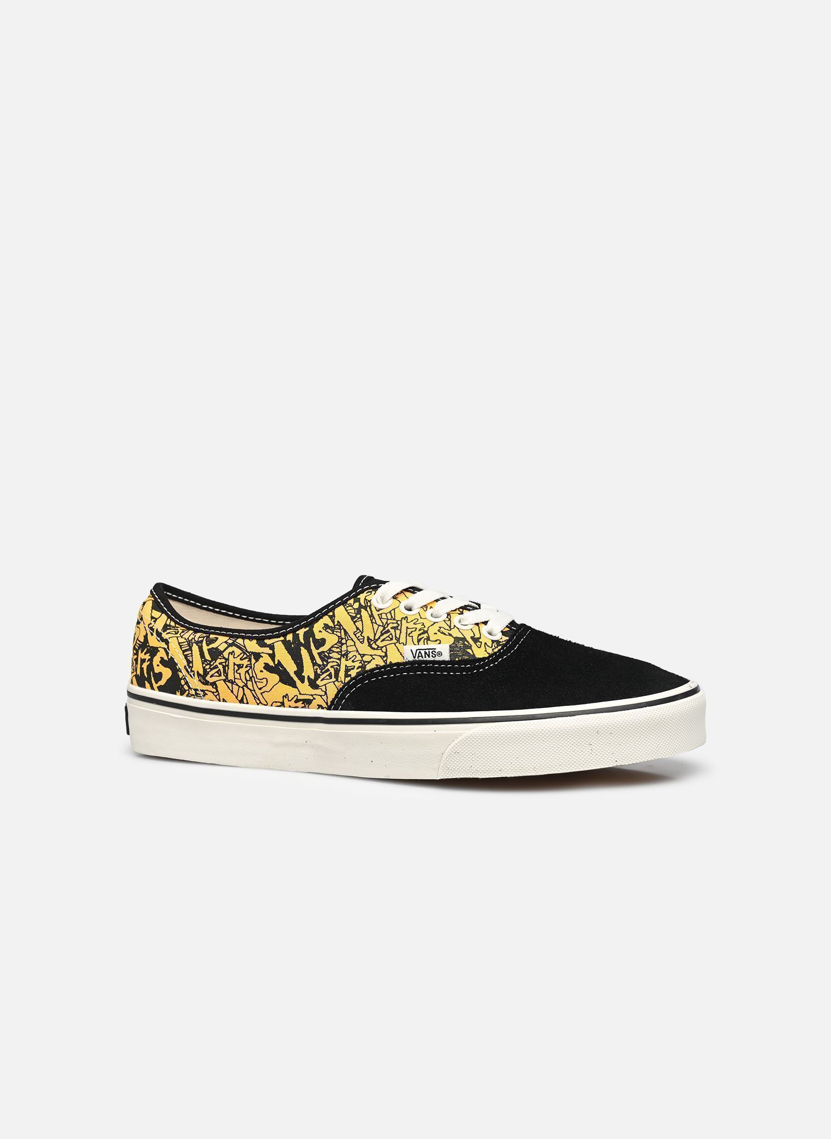 Sneaker Authentic M herren schwarz Vans Sneaker Authentic M herren schwarz BLACK/YELLOW