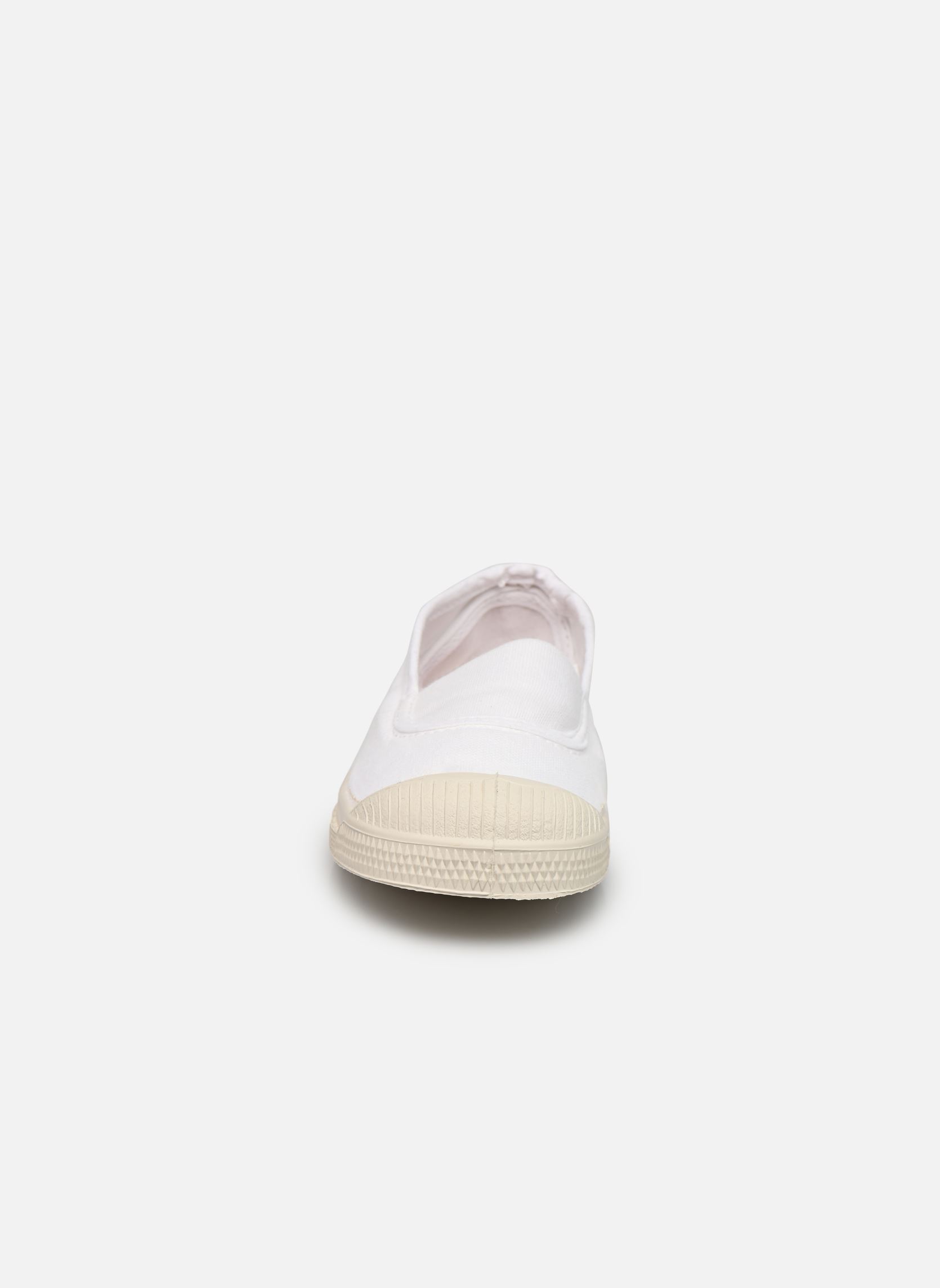 Sneakers Tennis Elastique E wit Bensimon Sneakers Tennis Elastique E wit BLANC