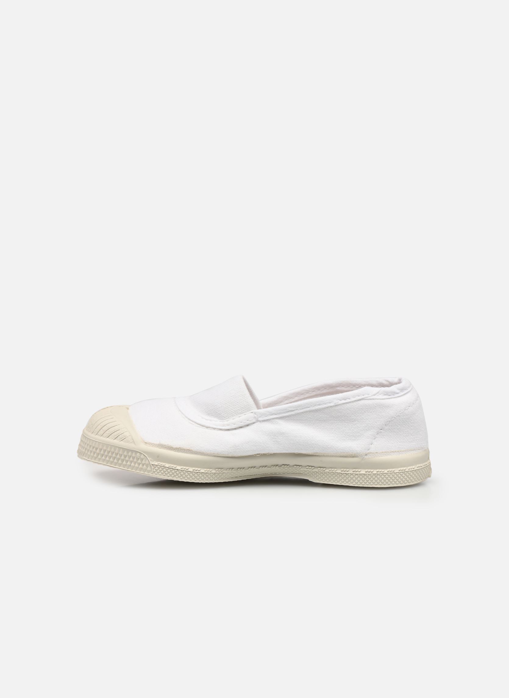 Sneakers Tennis Elastique E wit Bensimon Sneakers Tennis Elastique E wit BLANC