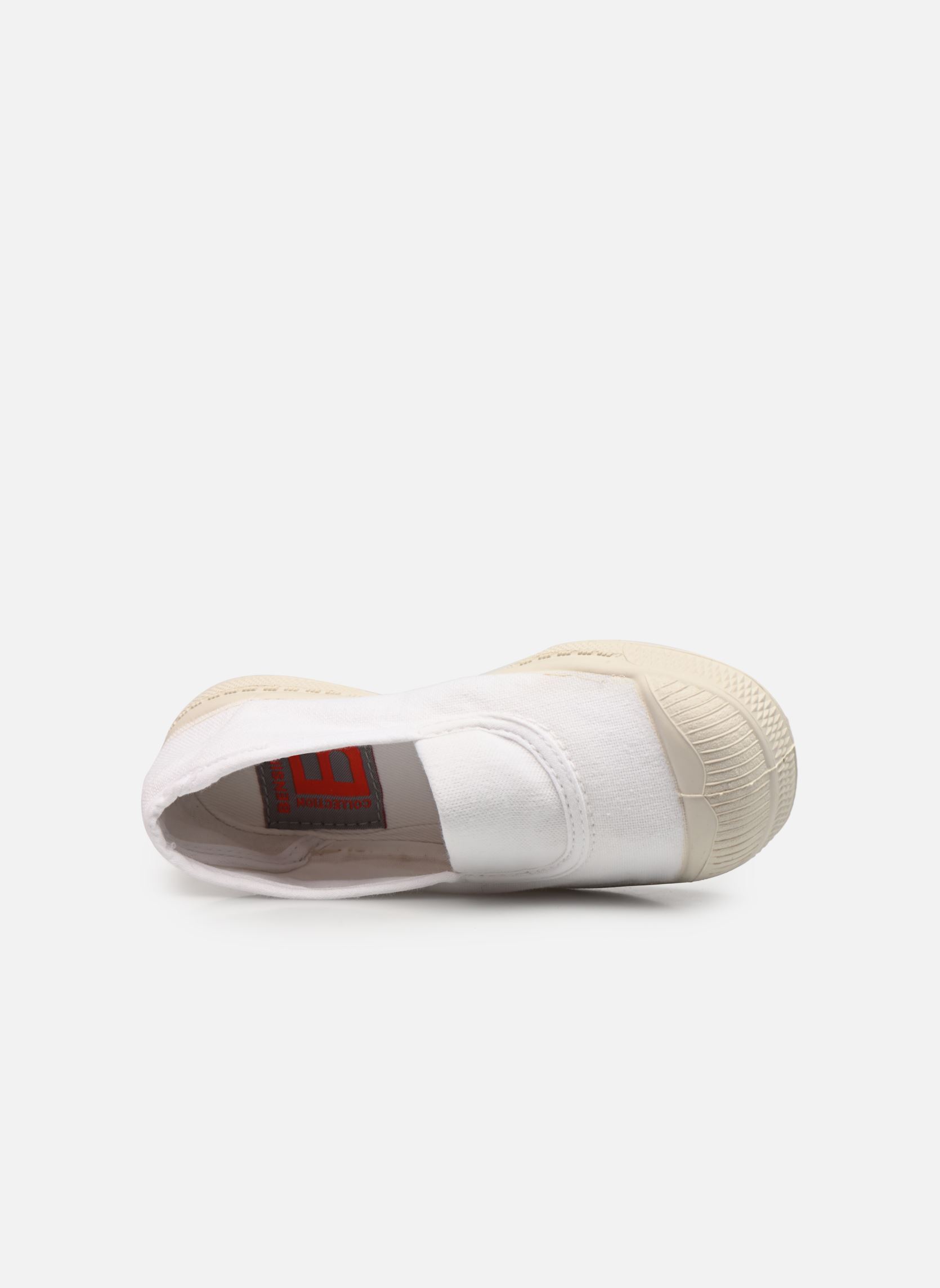 Sneakers Tennis Elastique E wit Bensimon Sneakers Tennis Elastique E wit BLANC