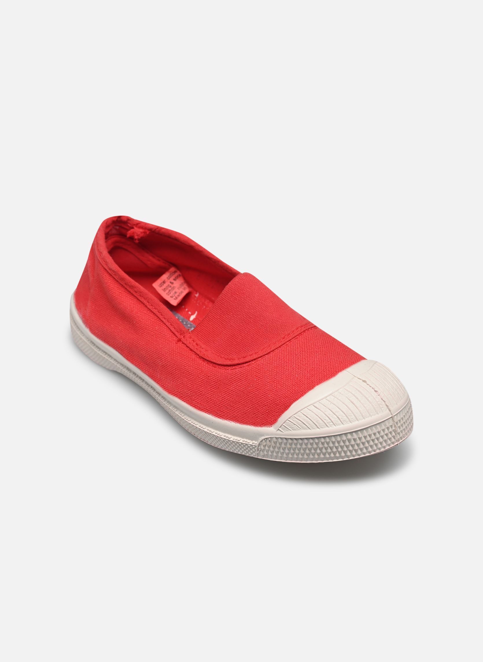 Sneaker Tennis Elastique E rot Bensimon Sneaker Tennis Elastique E rot PASSION