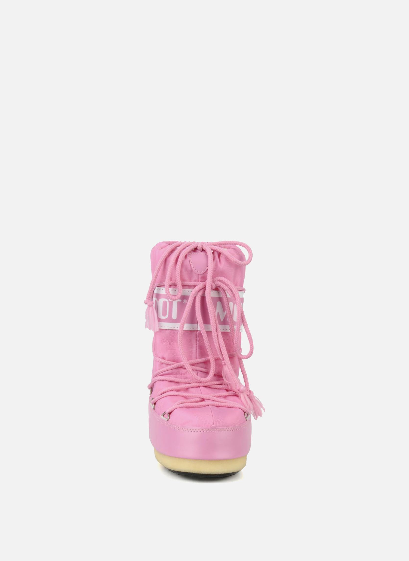 Schneestiefel MB ICON NYLON K mädchen rosa Moon Boot Schneestiefel MB ICON NYLON K mädchen rosa J001 PINK