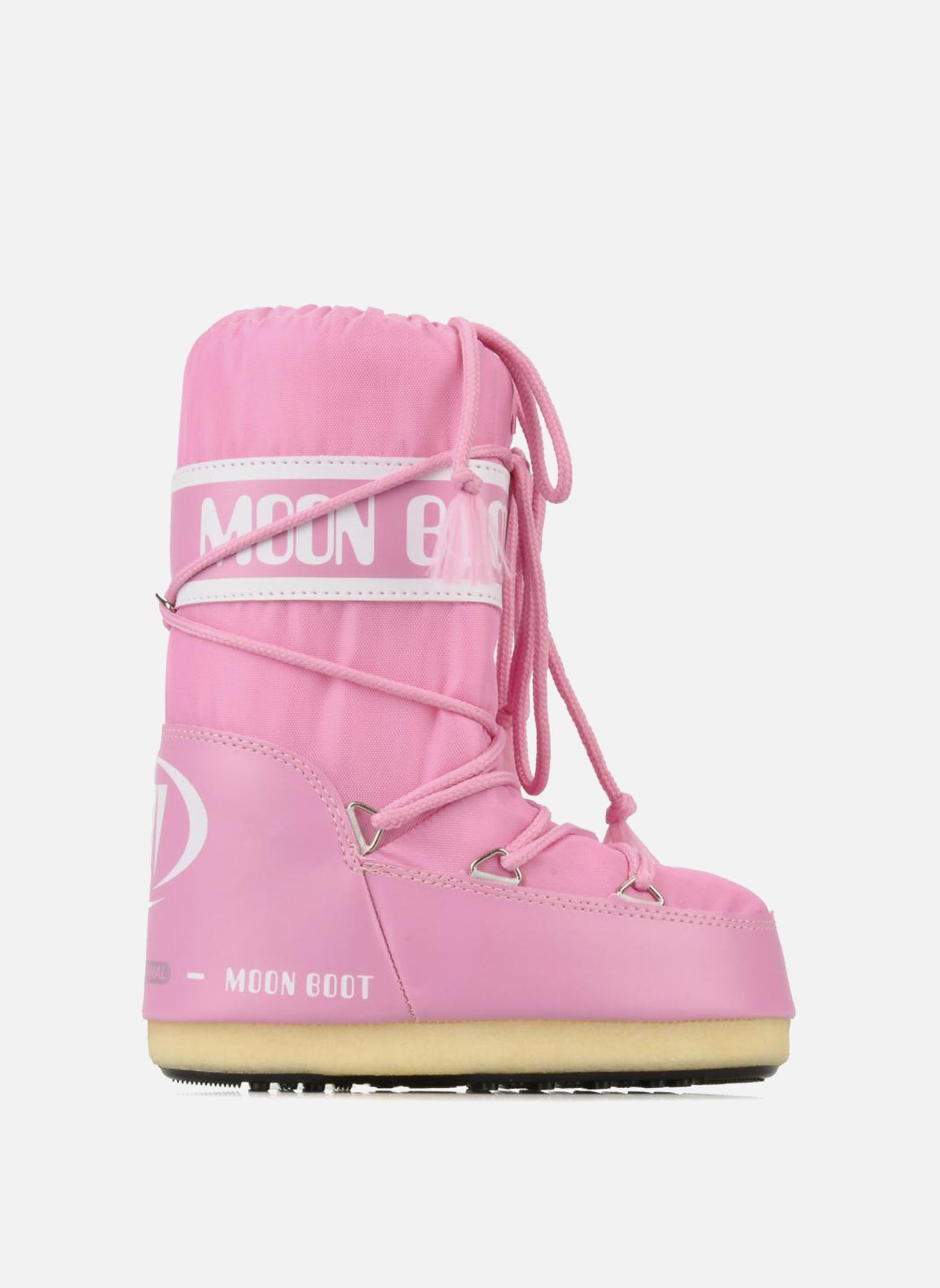 Schneestiefel MB ICON NYLON K mädchen rosa Moon Boot Schneestiefel MB ICON NYLON K mädchen rosa J001 PINK