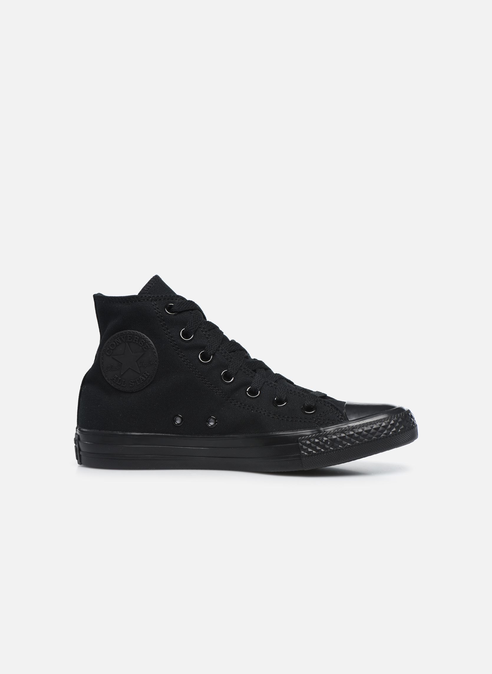 Baskets montantes Chuck Taylor All Star Monochrome Canvas noir Converse Baskets montantes Chuck Taylor All Star Monochrome Canvas noir NOIR