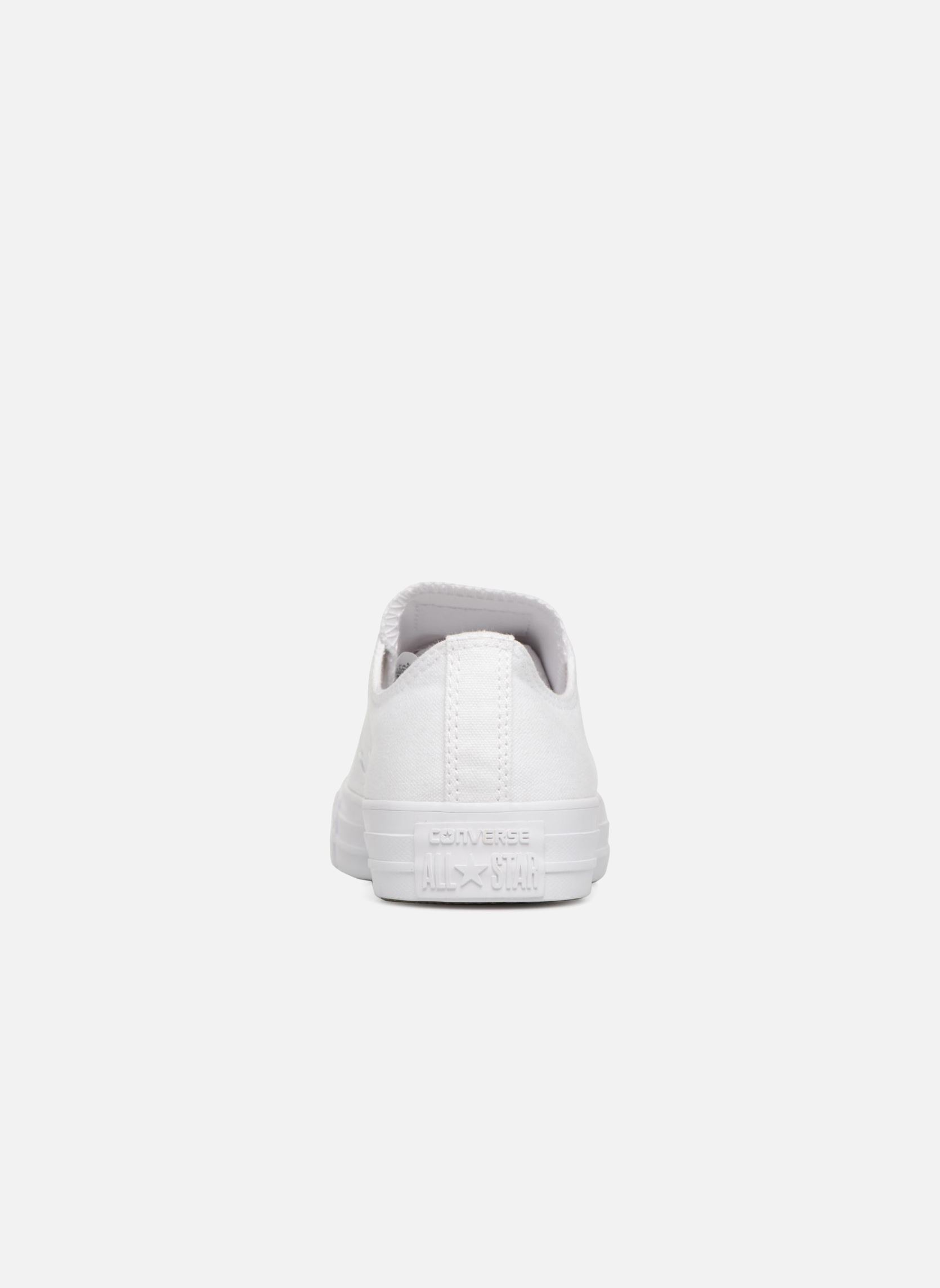 Baskets Chuck Taylor All Star Monochrome Canvas femme blanc Converse Baskets Chuck Taylor All Star Monochrome Canvas femme blanc Blanc Mono