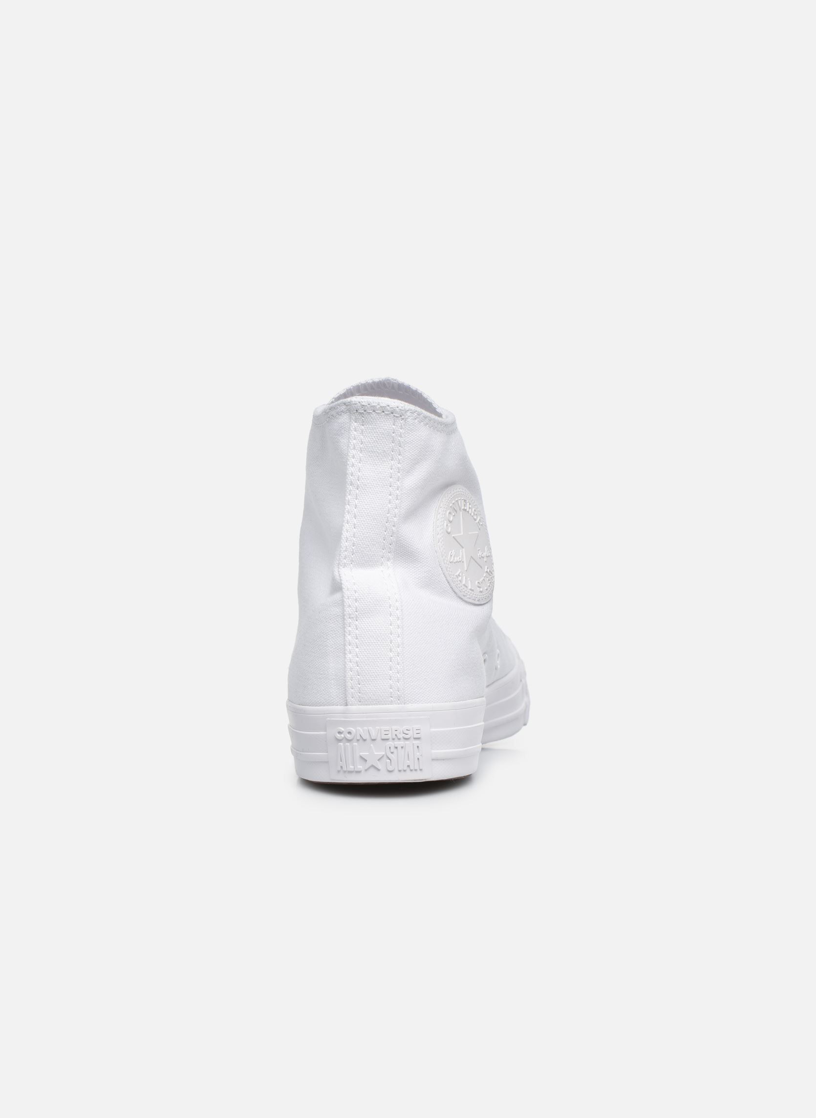 Print sneakers Chuck Taylor All Star Monochrome Canvas heren wit Converse Print sneakers Chuck Taylor All Star Monochrome Canvas heren wit BLANC