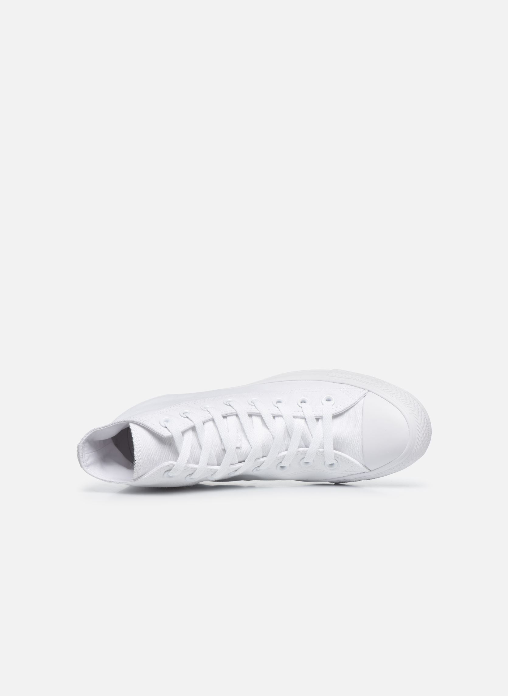 Print sneakers Chuck Taylor All Star Monochrome Canvas heren wit Converse Print sneakers Chuck Taylor All Star Monochrome Canvas heren wit BLANC