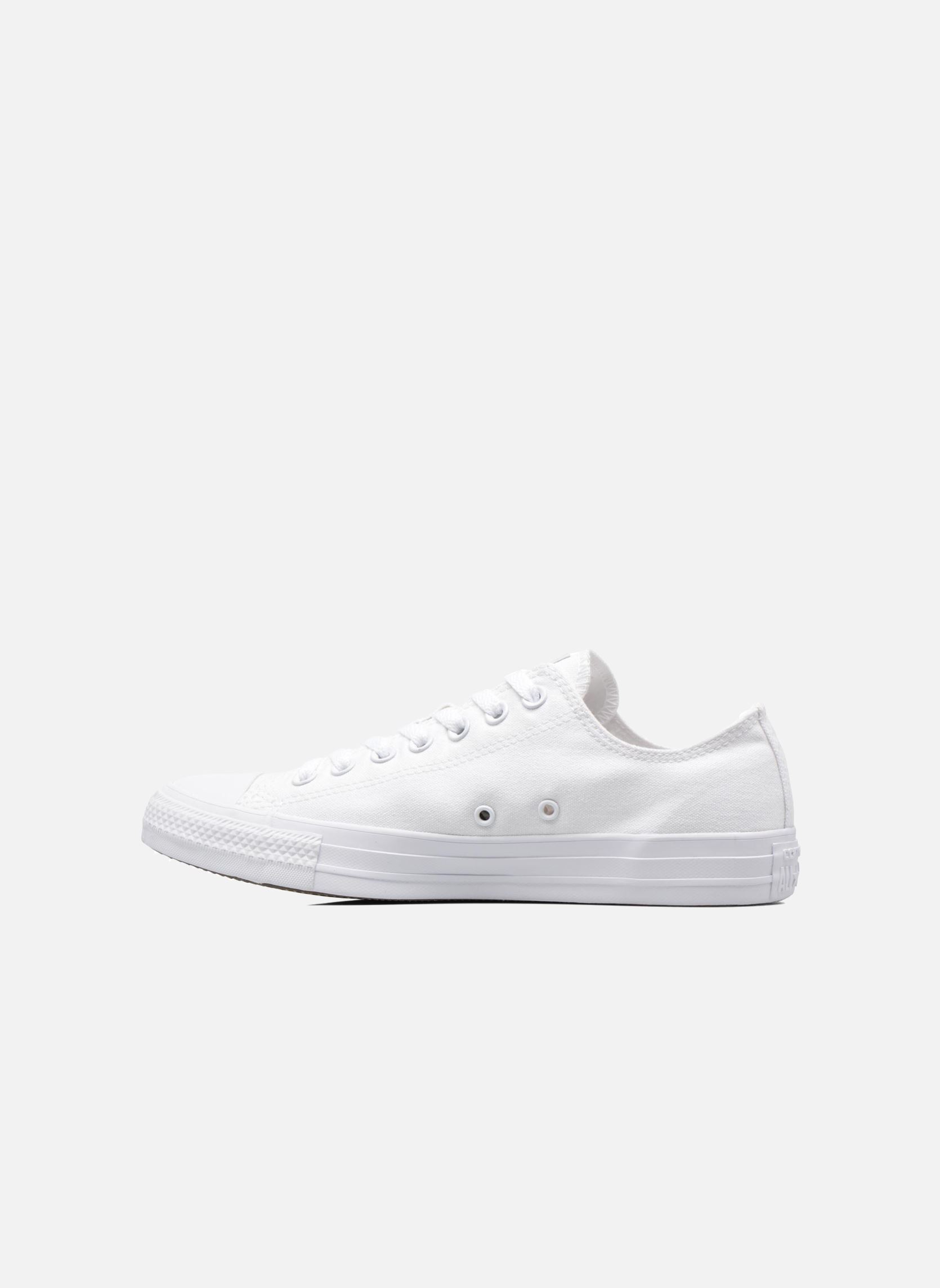 Baskets toile Chuck Taylor All Star Monochrome Canvas homme blanc Converse Baskets toile Chuck Taylor All Star Monochrome Canvas homme blanc BLANC