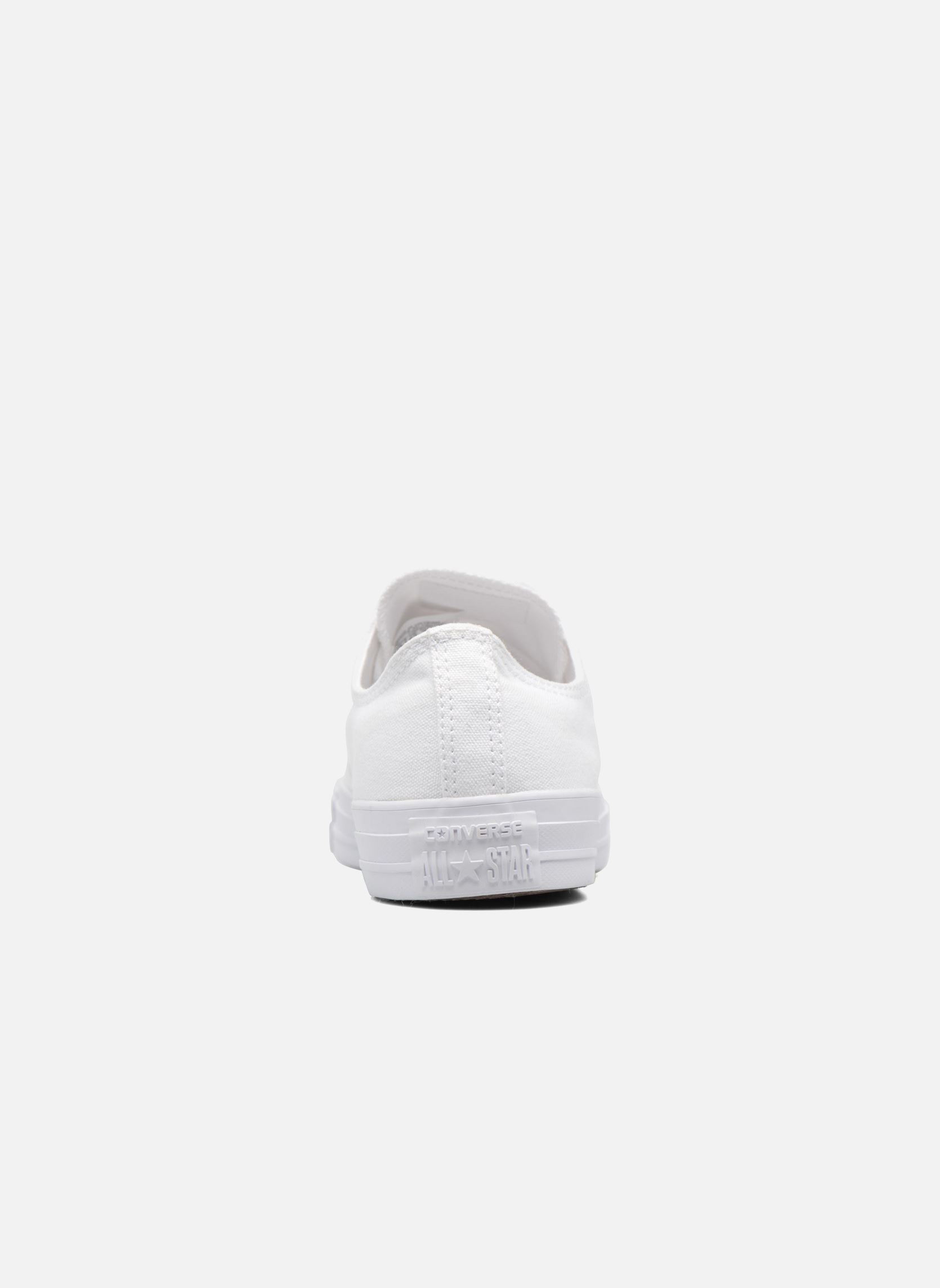 Baskets toile Chuck Taylor All Star Monochrome Canvas homme blanc Converse Baskets toile Chuck Taylor All Star Monochrome Canvas homme blanc BLANC