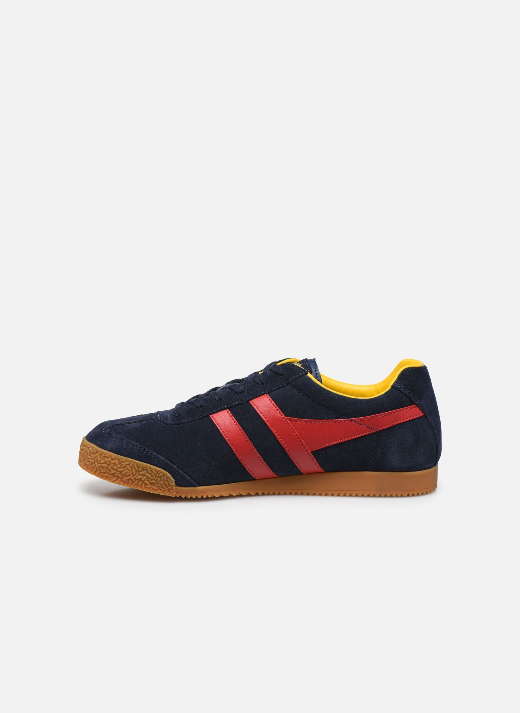 Baskets basses Harrier Suede homme bleu Gola Baskets basses Harrier Suede homme bleu NAVY/RED/SUN