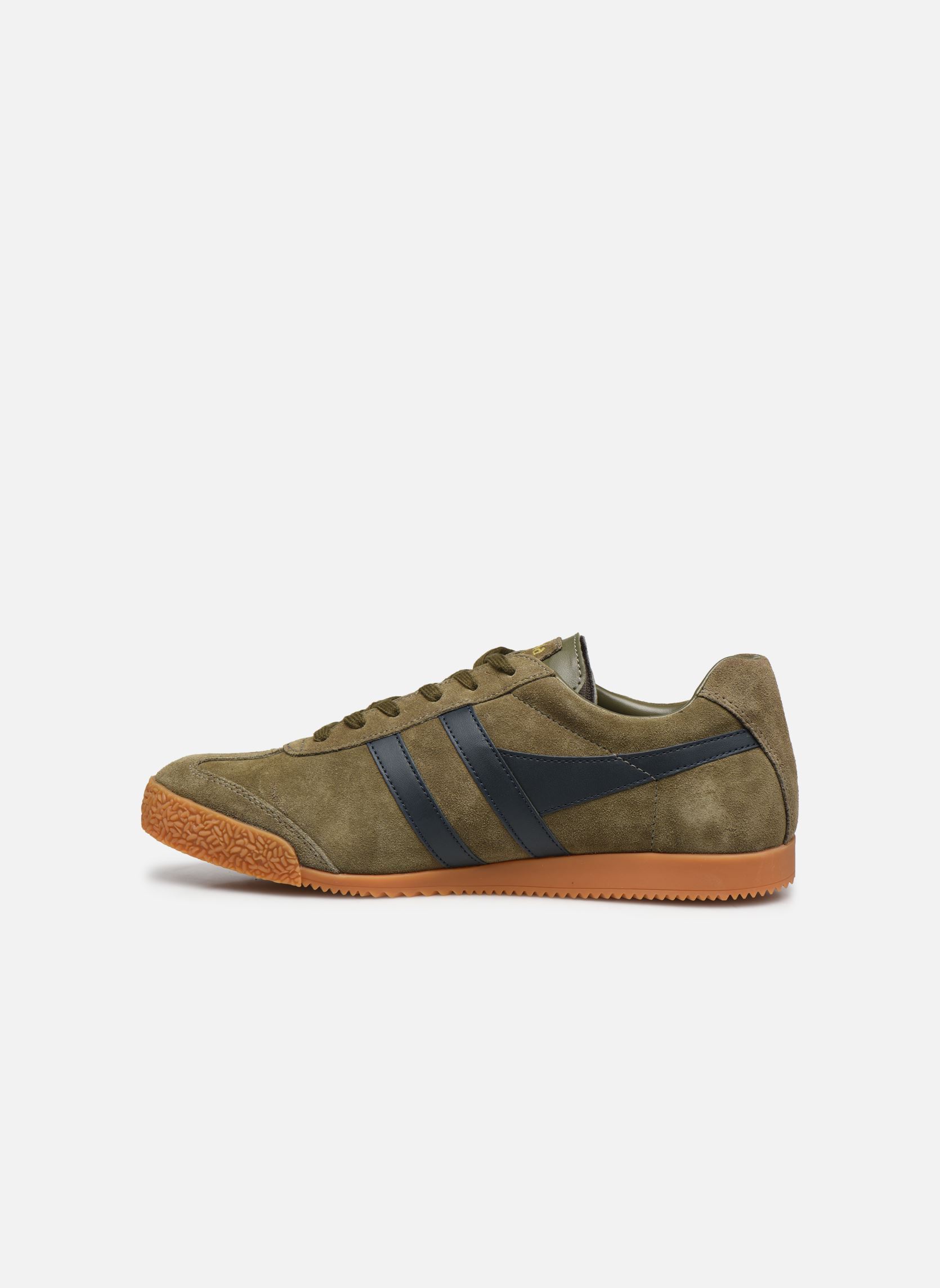 Baskets basses Harrier Suede homme vert Gola Baskets basses Harrier Suede homme vert KHAKI/NAVY