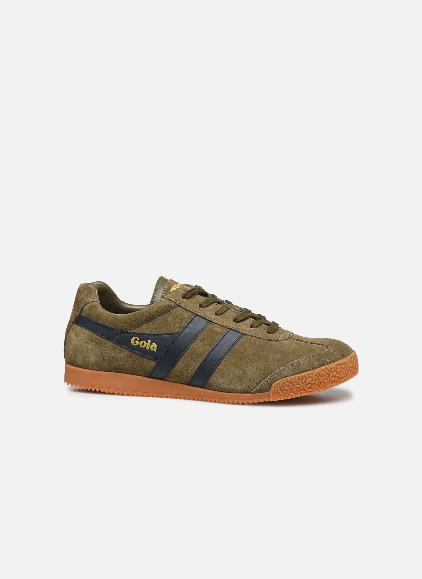 Baskets basses Harrier Suede homme vert Gola Baskets basses Harrier Suede homme vert KHAKI/NAVY