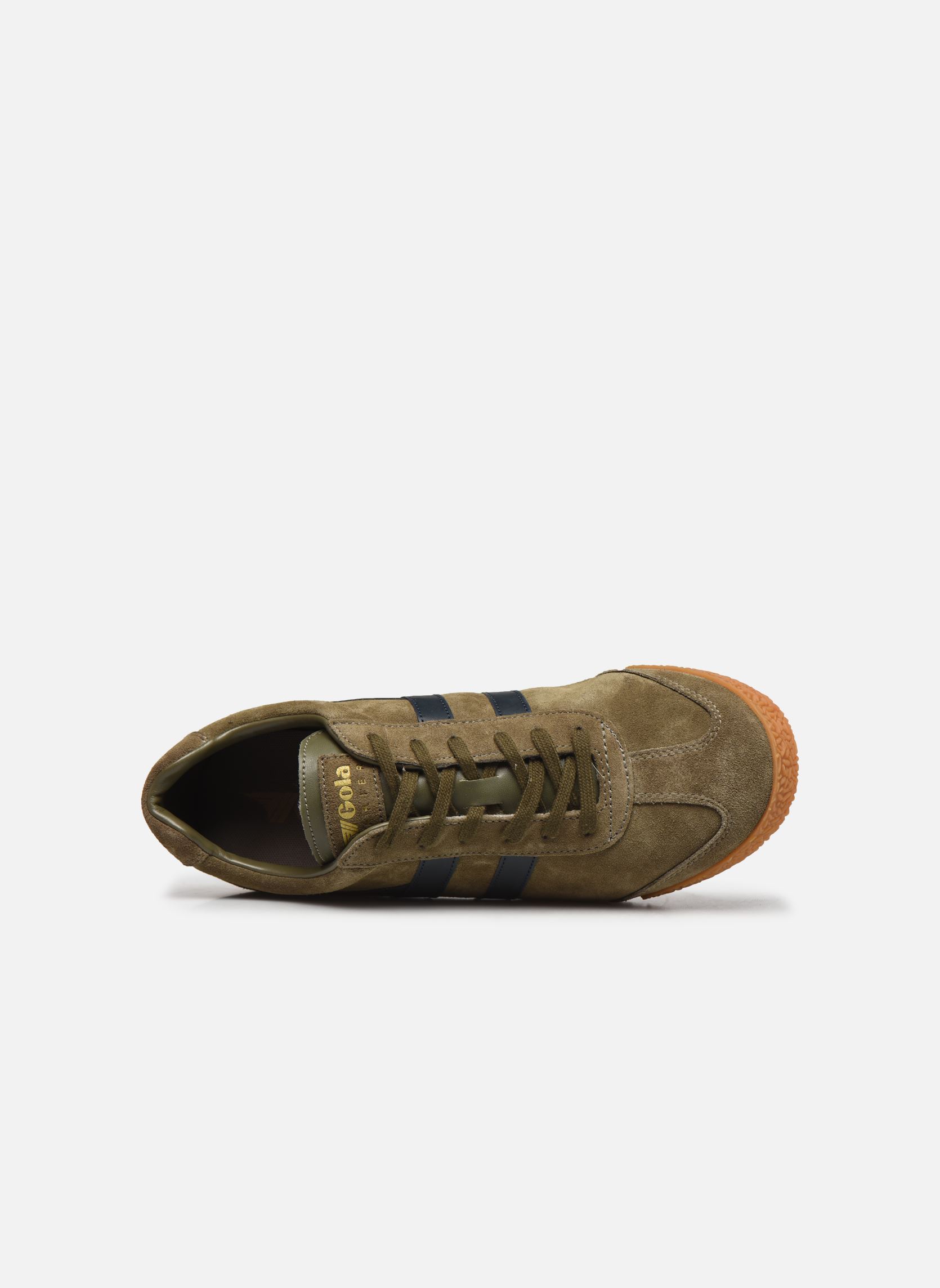 Baskets basses Harrier Suede homme vert Gola Baskets basses Harrier Suede homme vert KHAKI/NAVY