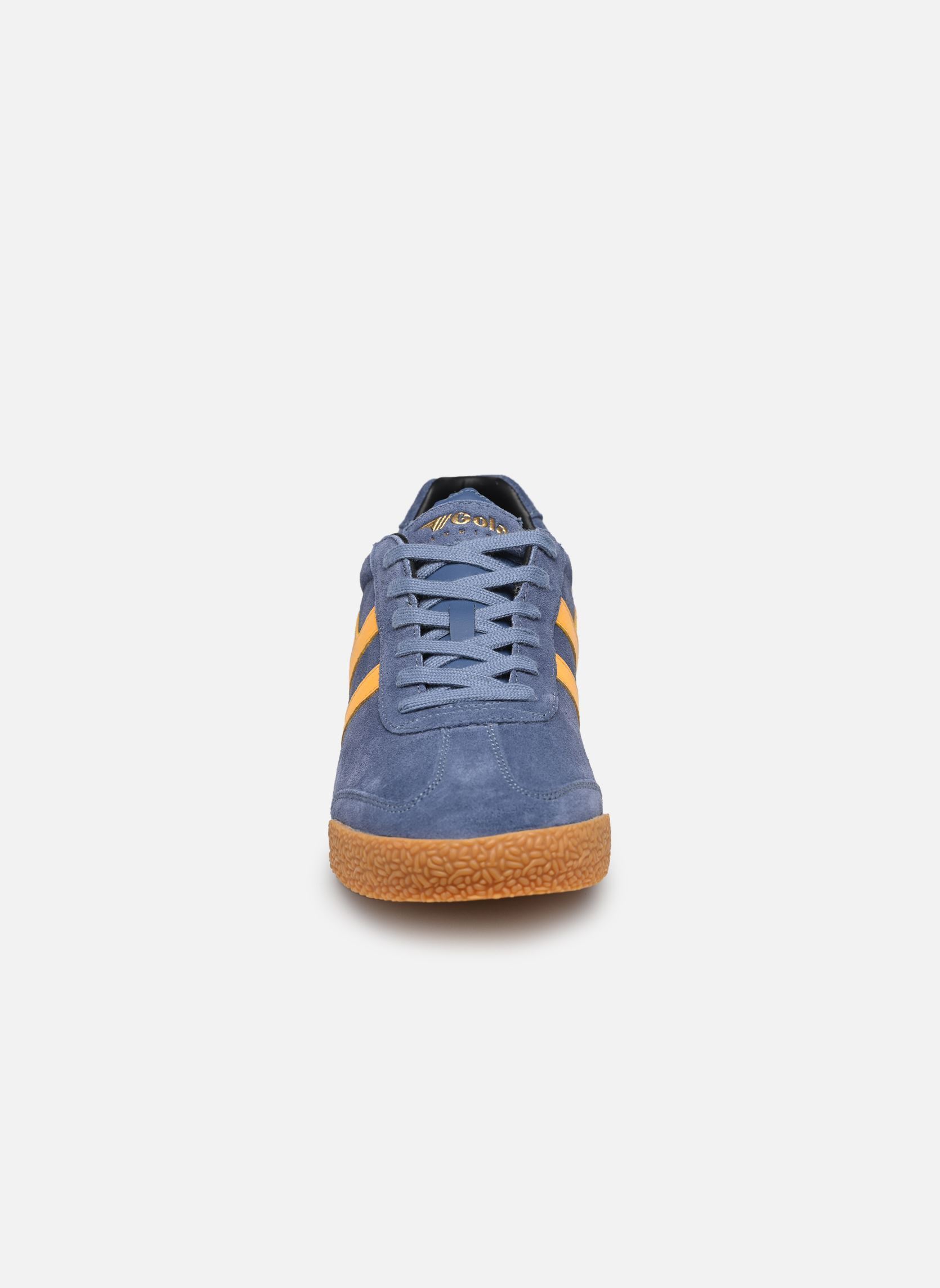 Baskets basses Harrier Suede homme bleu Gola Baskets basses Harrier Suede homme bleu MOONLIGHT/SUN/BLACK