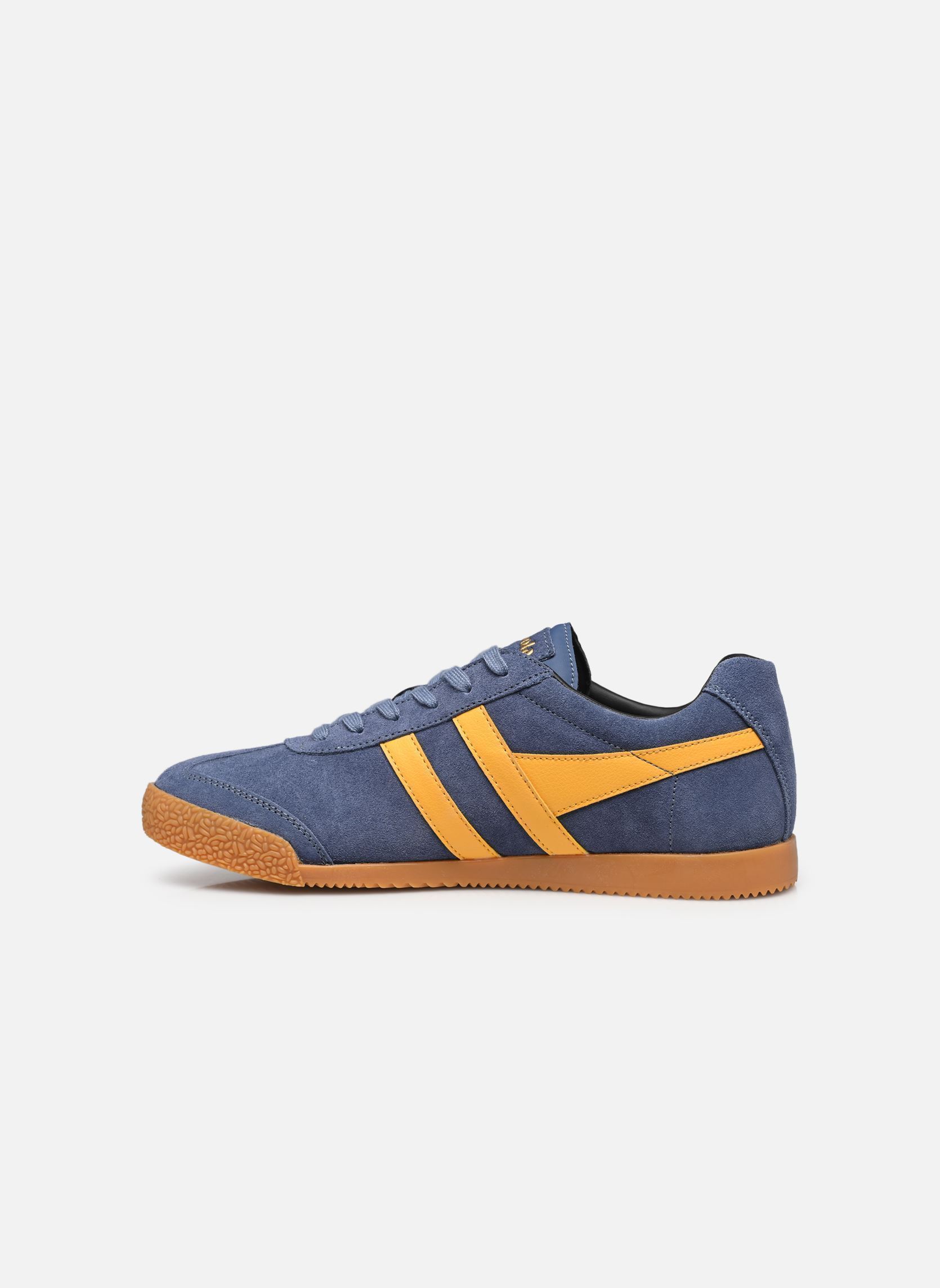 Baskets basses Harrier Suede homme bleu Gola Baskets basses Harrier Suede homme bleu MOONLIGHT/SUN/BLACK