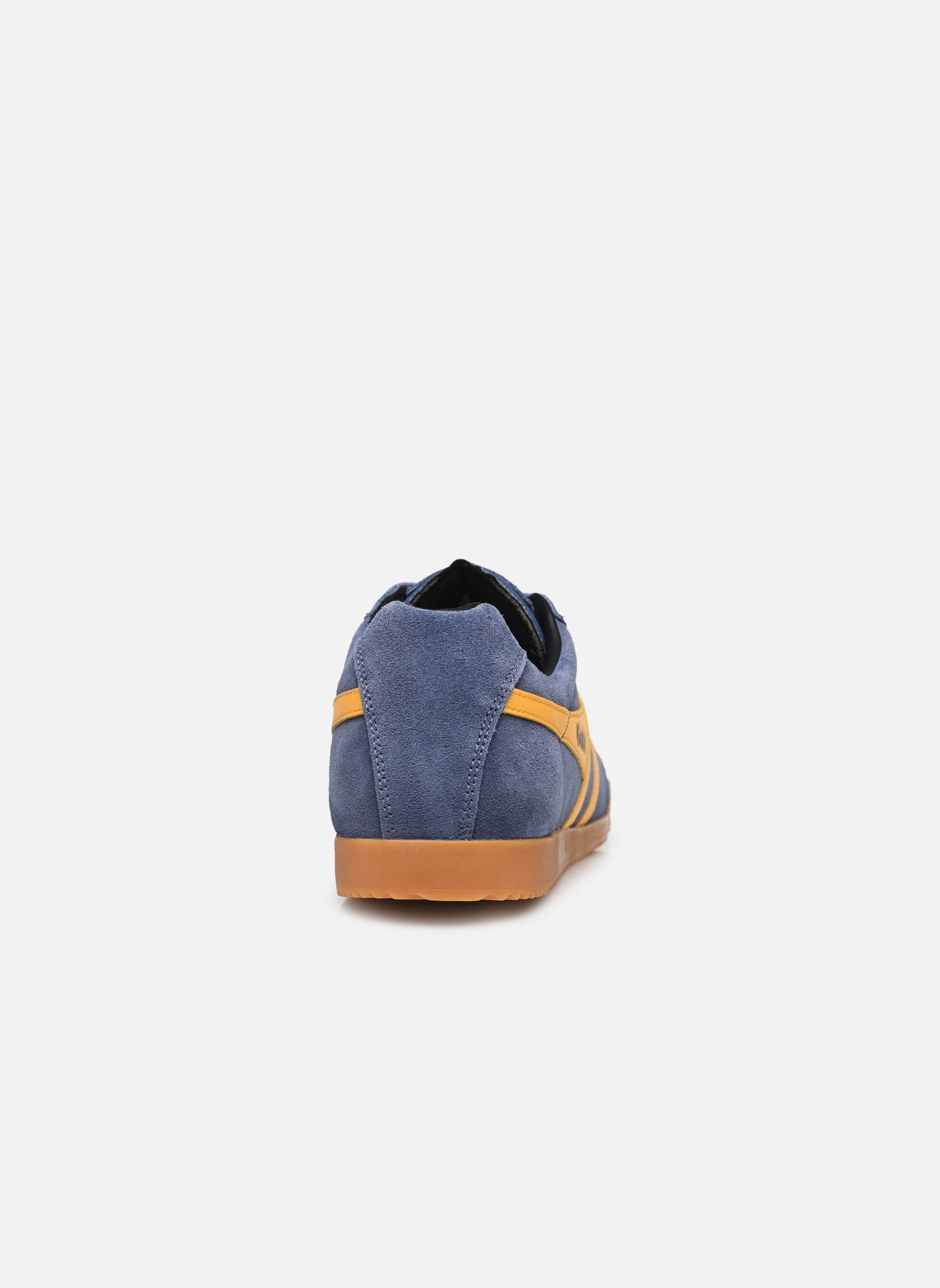 Baskets basses Harrier Suede homme bleu Gola Baskets basses Harrier Suede homme bleu MOONLIGHT/SUN/BLACK