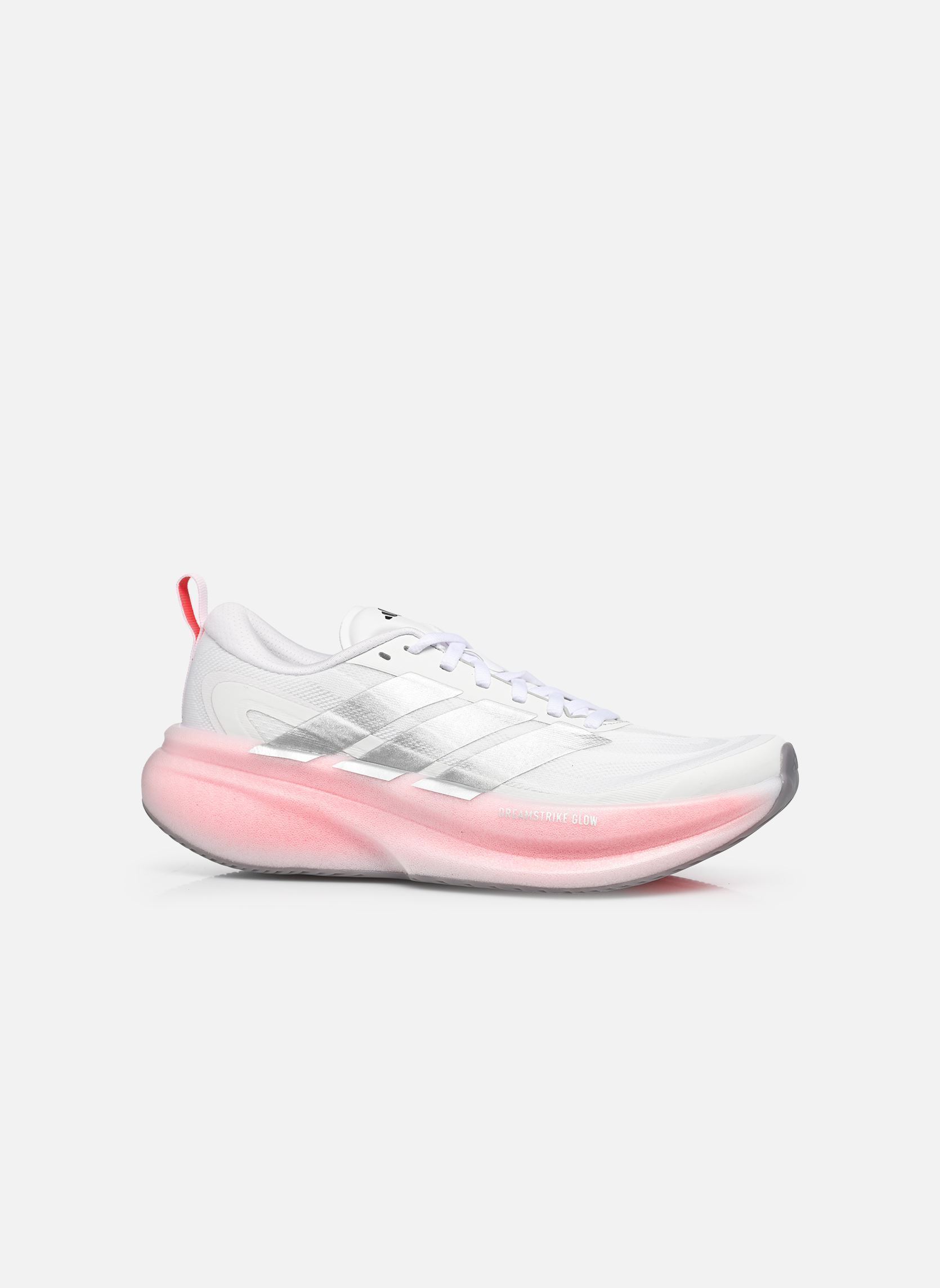 Sportschoenen Supernova Glide W dames wit adidas performance Sportschoenen Supernova Glide W dames wit FTWWHT/SILVMT/LUCRED