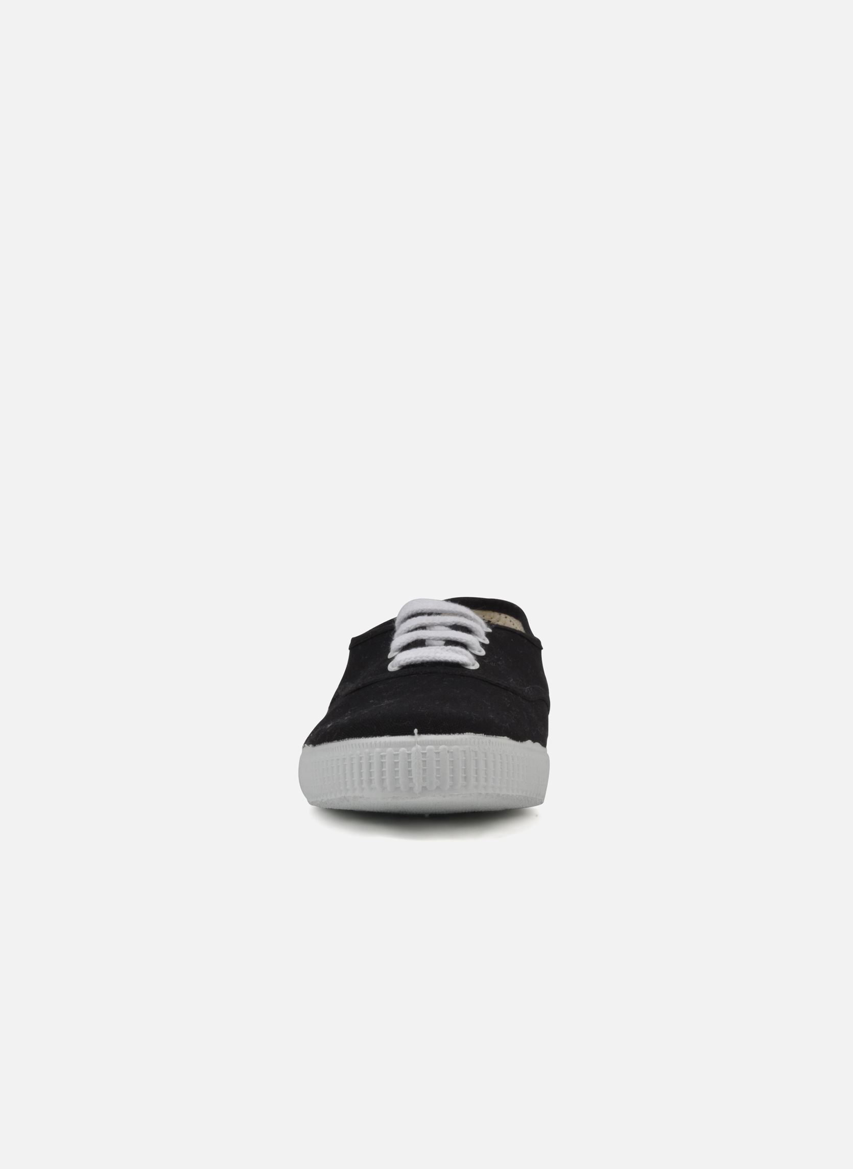 Baskets toile Victoria M homme noir Victoria Baskets toile Victoria M homme noir BLACK WHITE