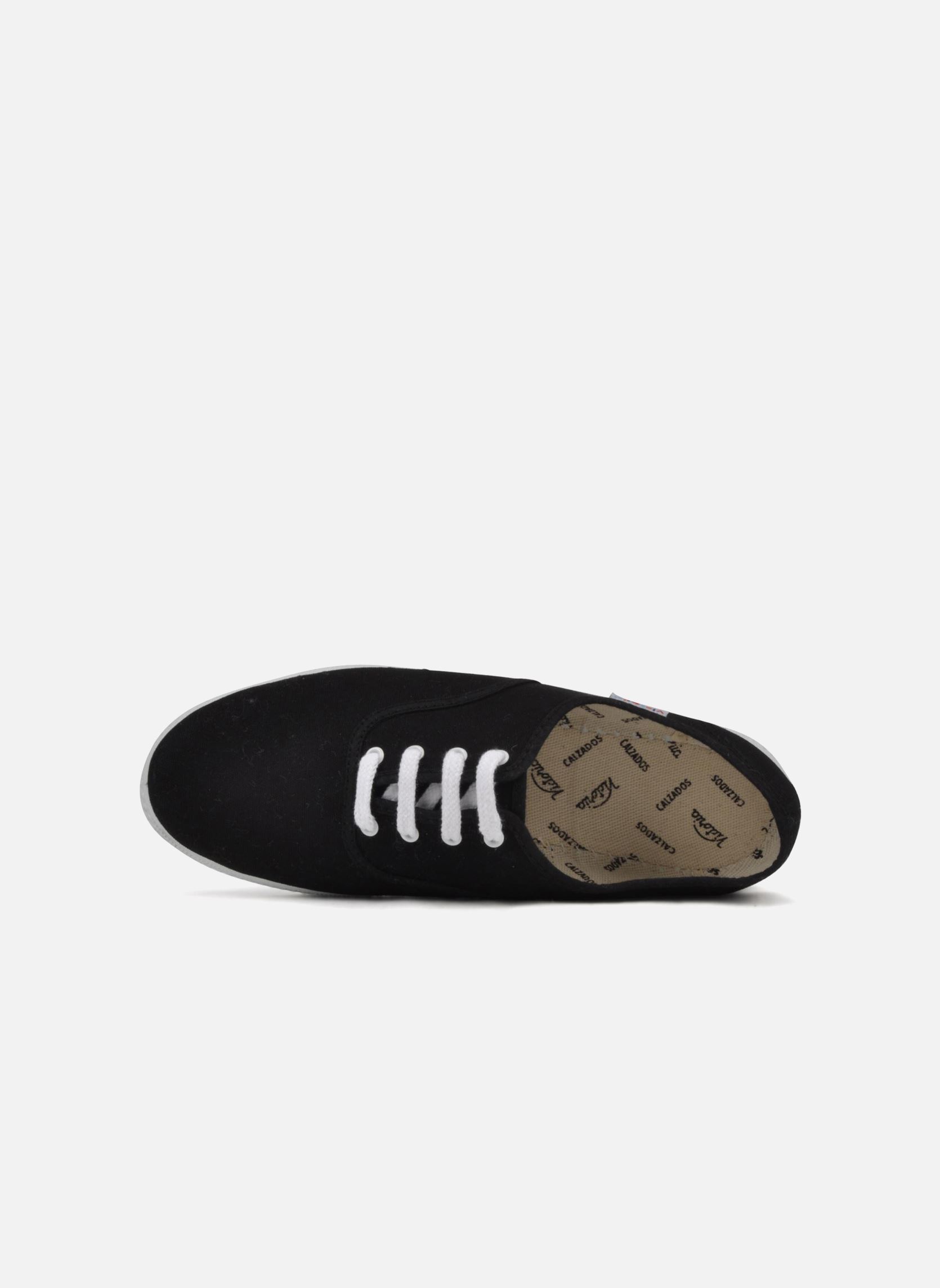 Baskets toile Victoria M homme noir Victoria Baskets toile Victoria M homme noir BLACK WHITE