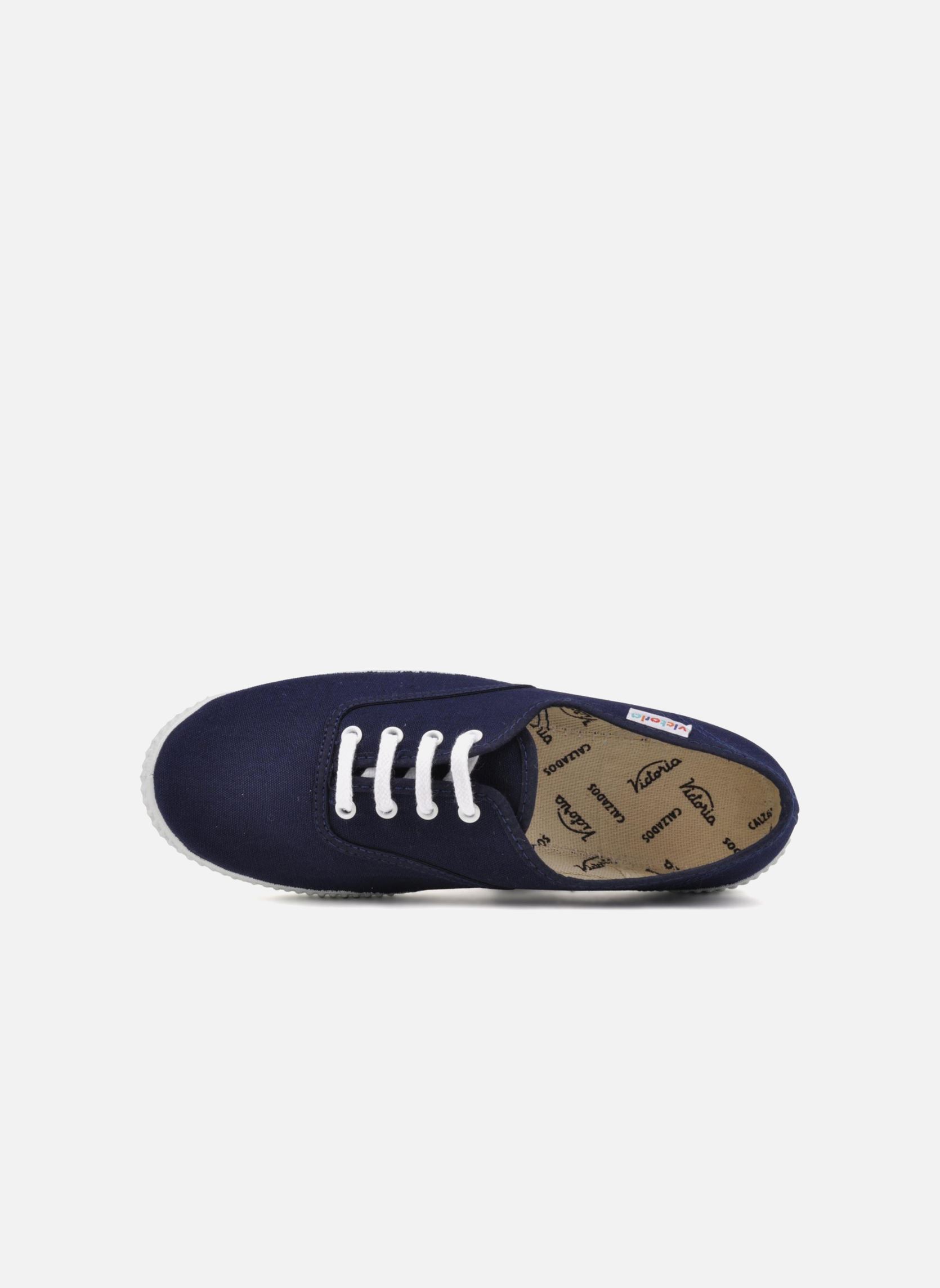 Print sneakers 1915 Inglesa Lona W dames blauw Victoria Print sneakers 1915 Inglesa Lona W dames blauw MARINO