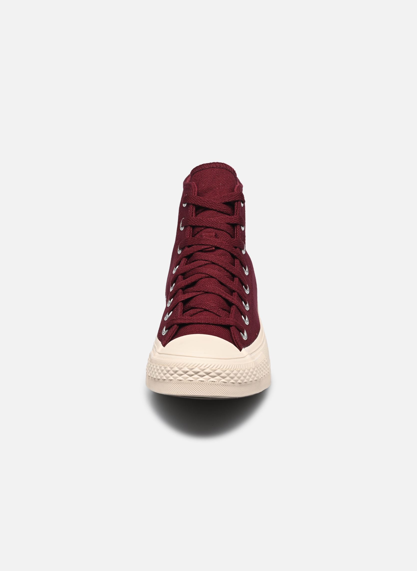 Baskets Chuck Taylor All Star Hi M homme bordeaux Converse Baskets Chuck Taylor All Star Hi M homme bordeaux DEEP BORDEAUX/NATURAL IVORY