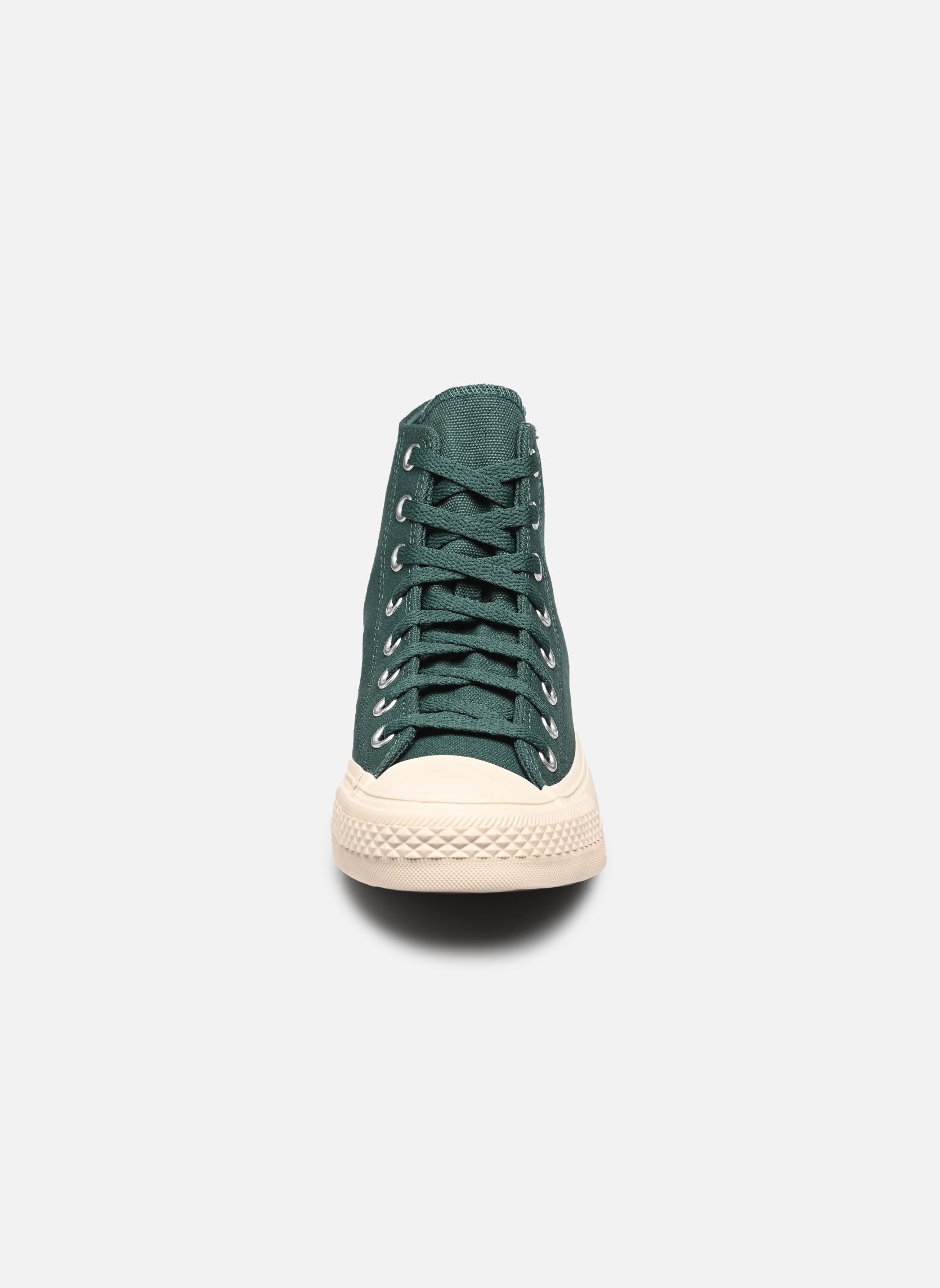 Baskets Chuck Taylor All Star Hi M homme vert Converse Baskets Chuck Taylor All Star Hi M homme vert BRANCH OUT/NATURAL IVORY/BLACK