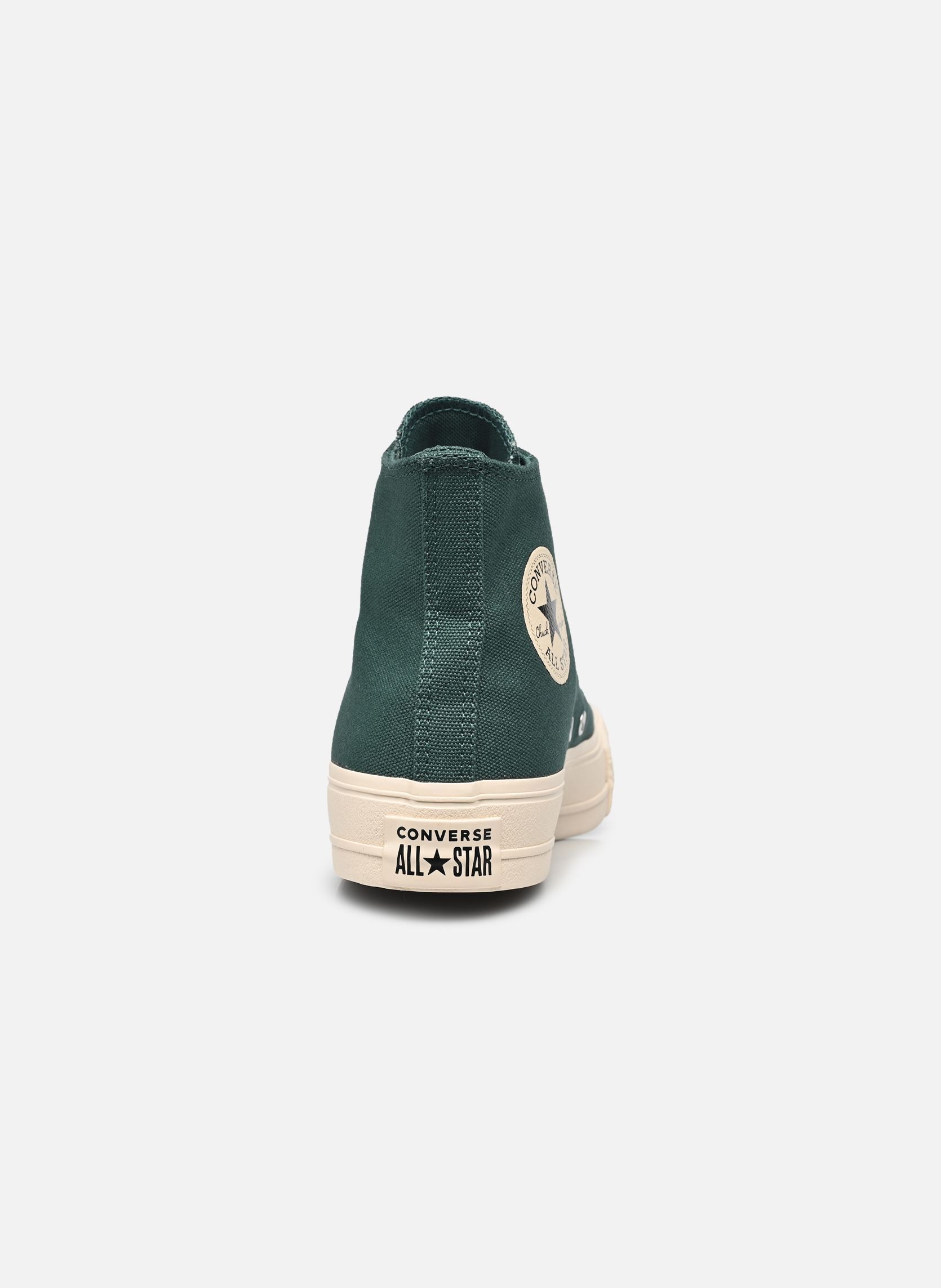 Baskets Chuck Taylor All Star Hi M homme vert Converse Baskets Chuck Taylor All Star Hi M homme vert BRANCH OUT/NATURAL IVORY/BLACK