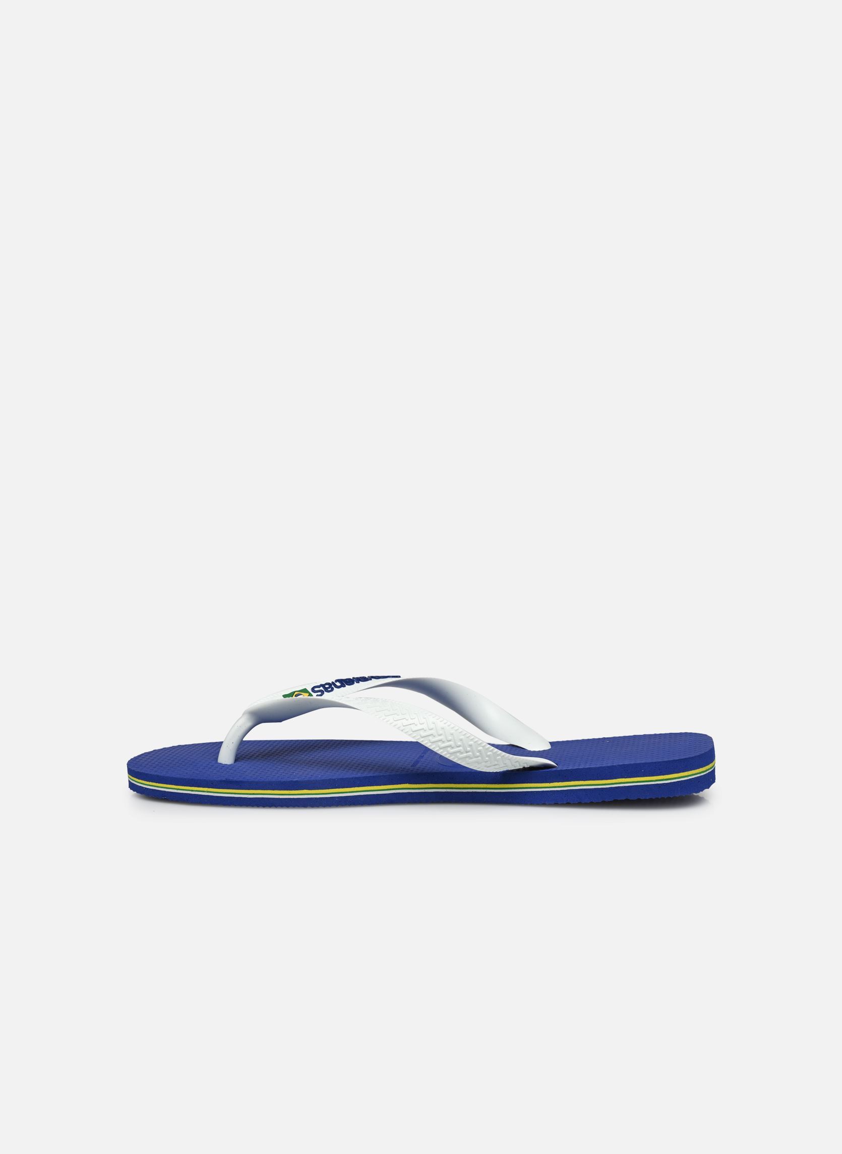 Tongs Brasil Logo M homme bleu Havaianas Tongs Brasil Logo M homme bleu Marine Blue