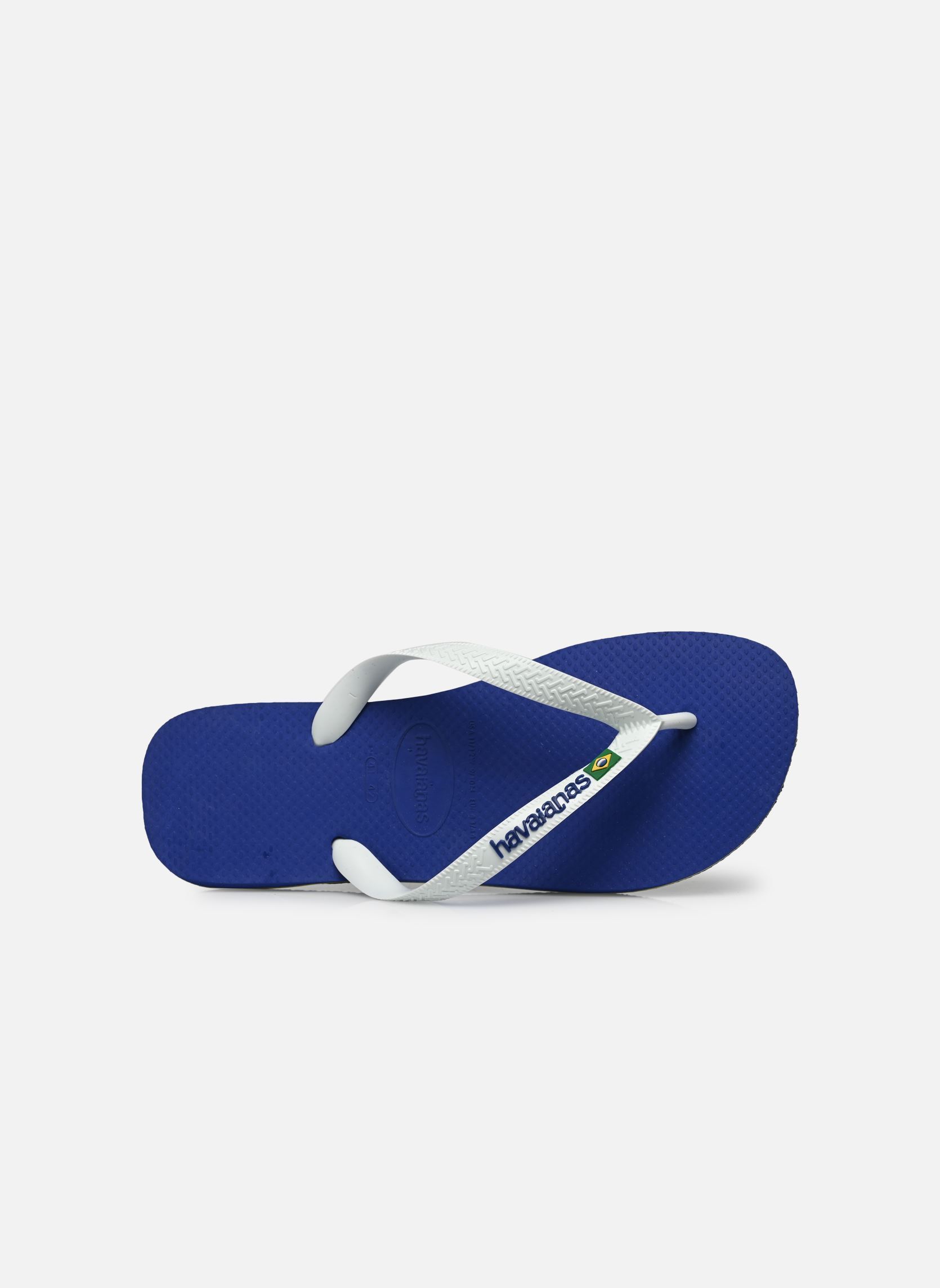 Tongs Brasil Logo M homme bleu Havaianas Tongs Brasil Logo M homme bleu Marine Blue