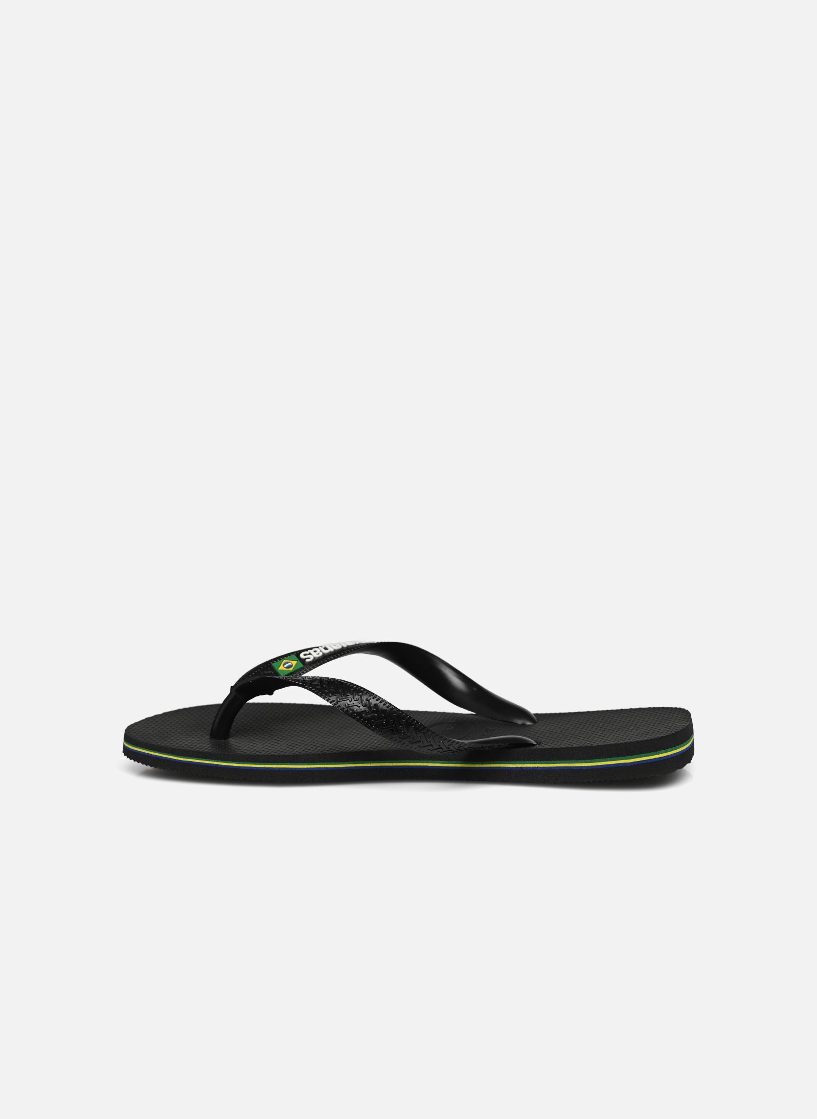 Tongs Brasil Logo M homme noir Havaianas Tongs Brasil Logo M homme noir BLACKBLACK
