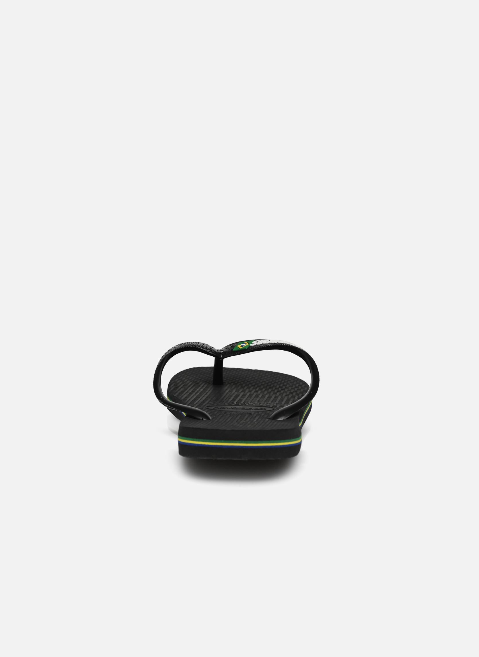 Tongs Brasil Logo M homme noir Havaianas Tongs Brasil Logo M homme noir BLACKBLACK