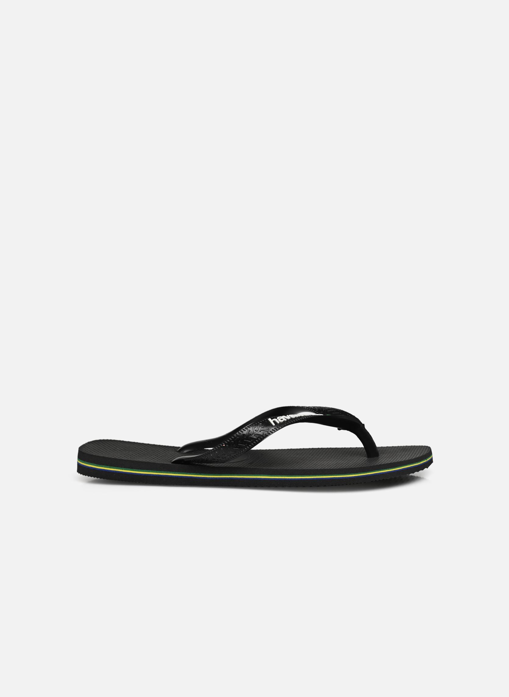 Tongs Brasil Logo M homme noir Havaianas Tongs Brasil Logo M homme noir BLACKBLACK
