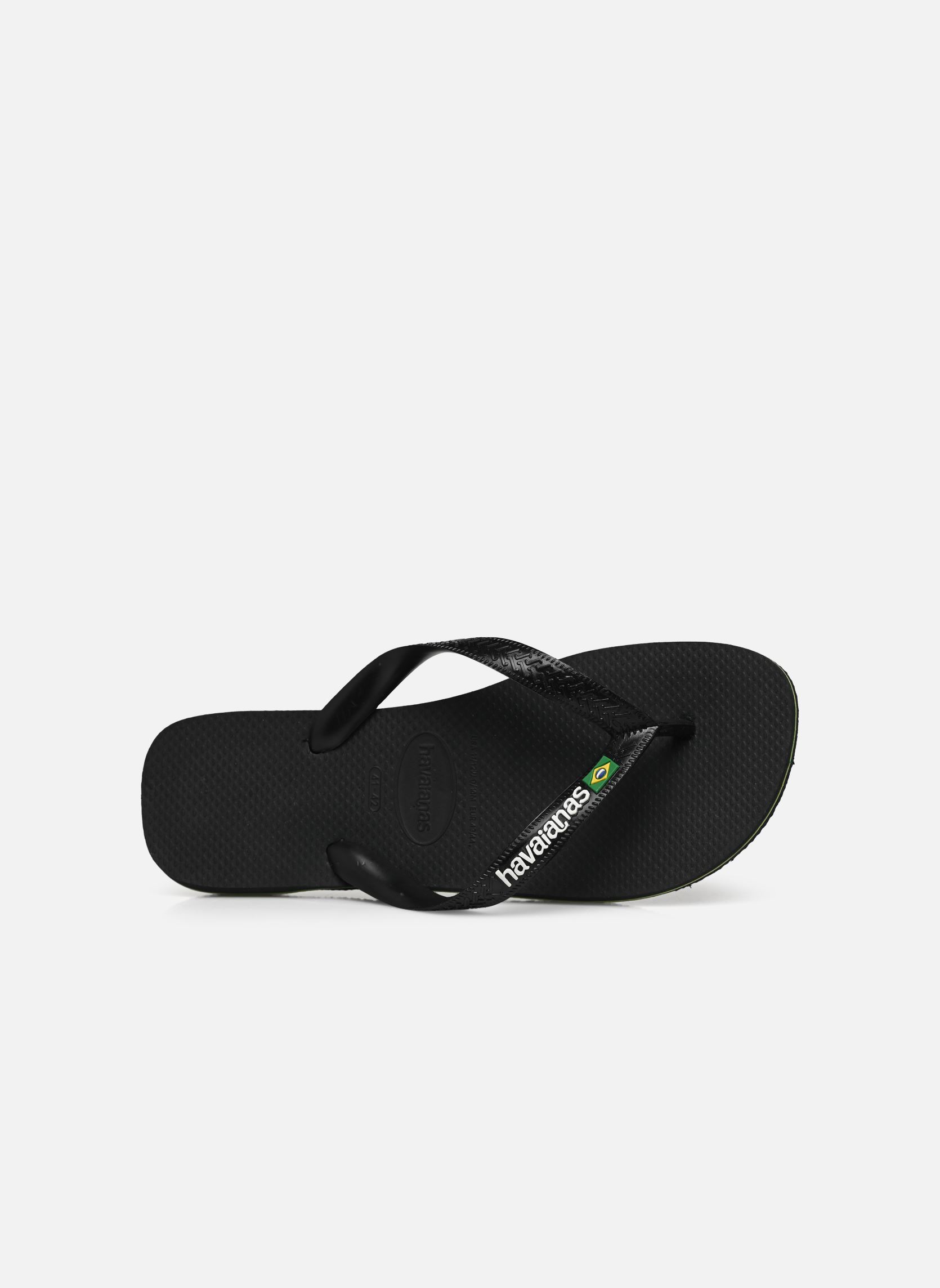 Tongs Brasil Logo M homme noir Havaianas Tongs Brasil Logo M homme noir BLACKBLACK