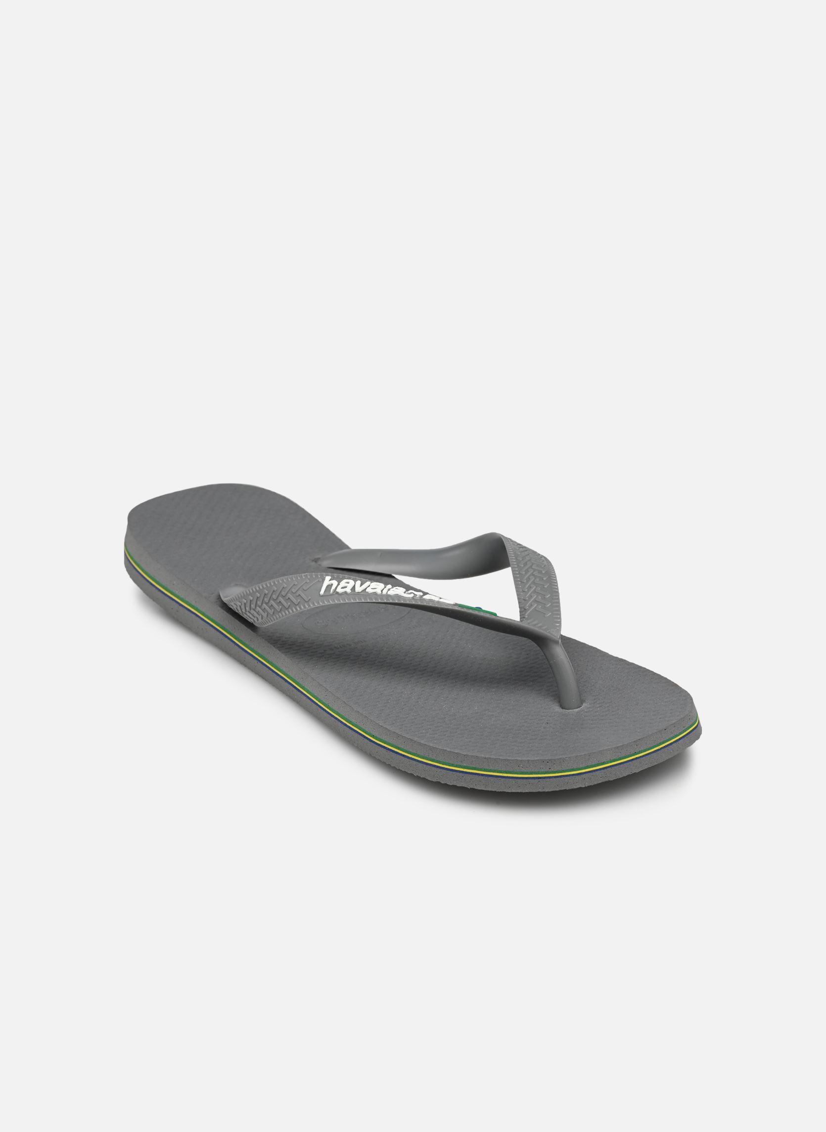 Tongs Brasil Logo M homme gris Havaianas Tongs Brasil Logo M homme gris STEEL GREY/STEEL GREY