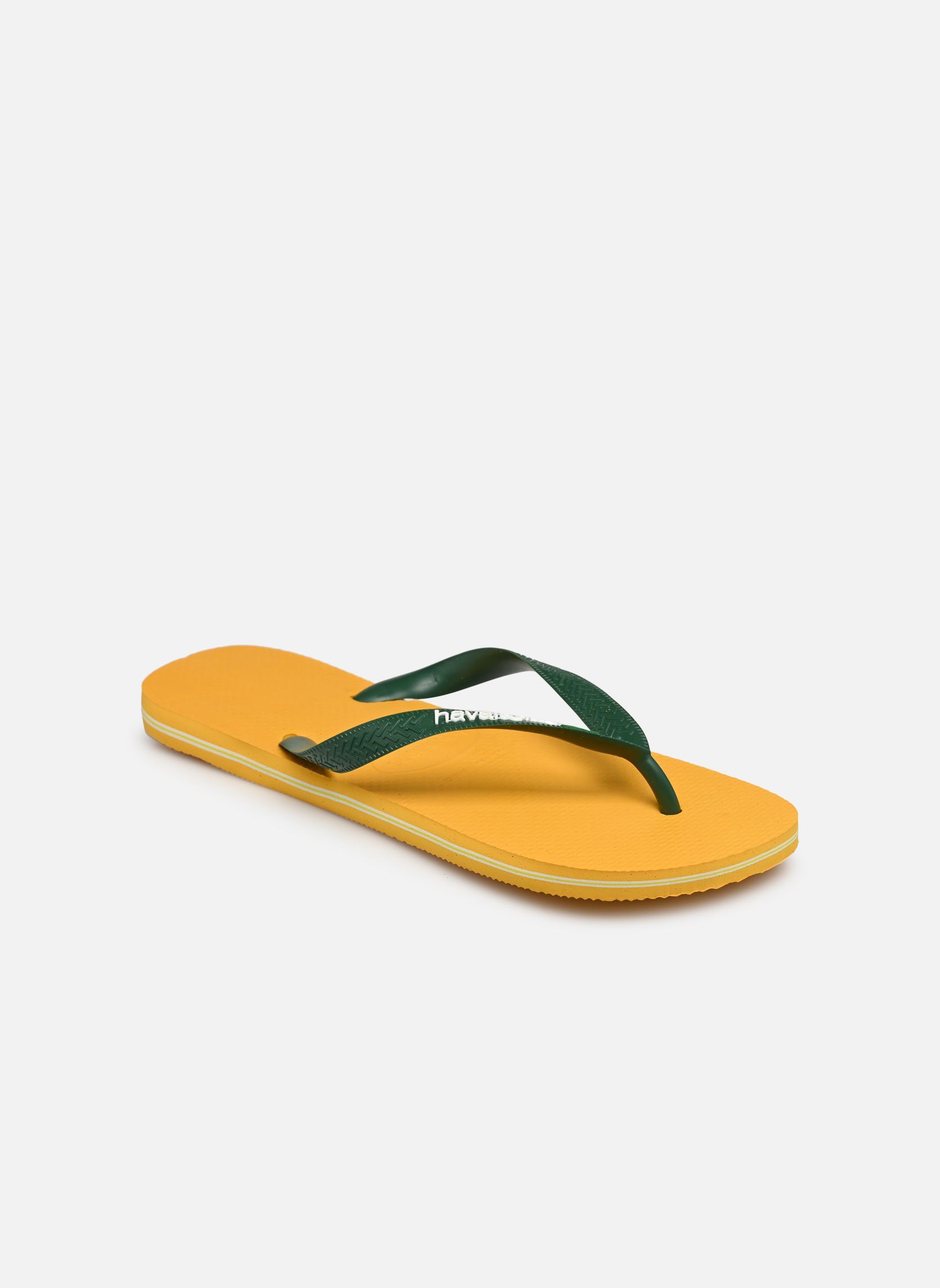 Flip-Flops Brasil Logo M herren gelb Havaianas Flip-Flops Brasil Logo M herren gelb POP YELLOW
