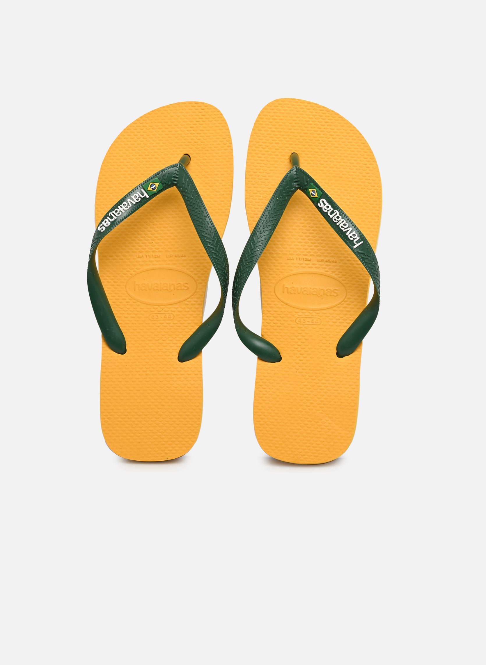 Flip-Flops Brasil Logo M herren gelb Havaianas Flip-Flops Brasil Logo M herren gelb POP YELLOW