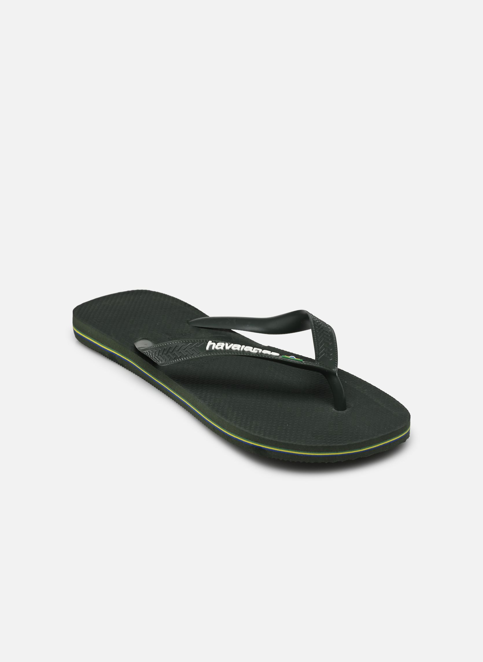 Tongs Brasil Logo M homme vert Havaianas Tongs Brasil Logo M homme vert GREEN OLIVE/GREEN OLIVE
