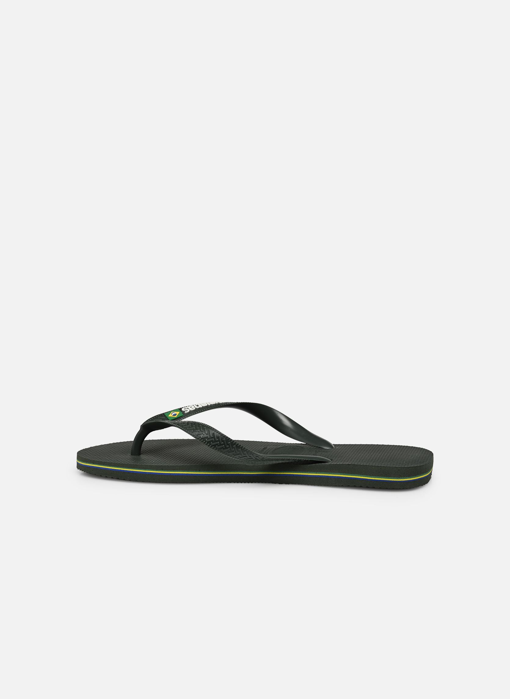 Tongs Brasil Logo M homme vert Havaianas Tongs Brasil Logo M homme vert GREEN OLIVE/GREEN OLIVE
