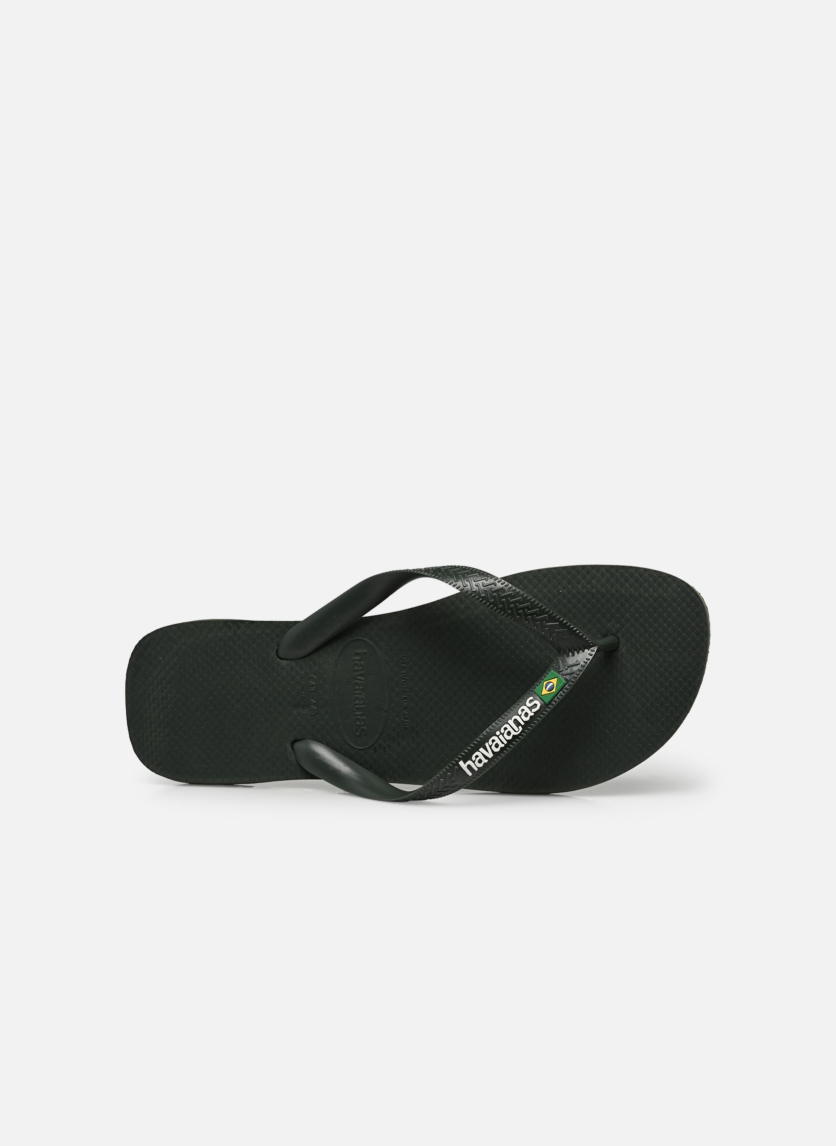 Tongs Brasil Logo M homme vert Havaianas Tongs Brasil Logo M homme vert GREEN OLIVE/GREEN OLIVE