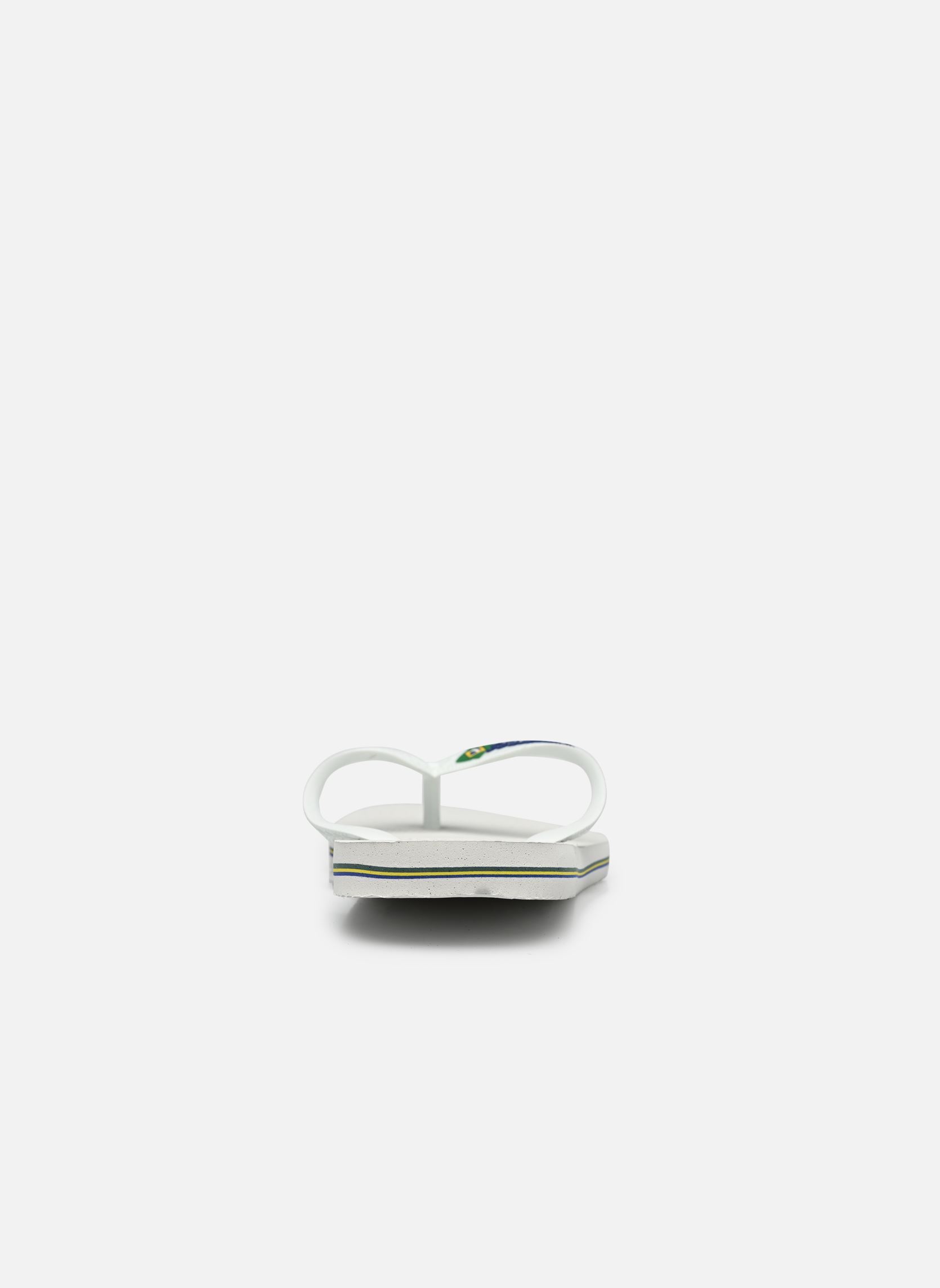 Slippers Brasil Logo M heren wit Havaianas Slippers Brasil Logo M heren wit White