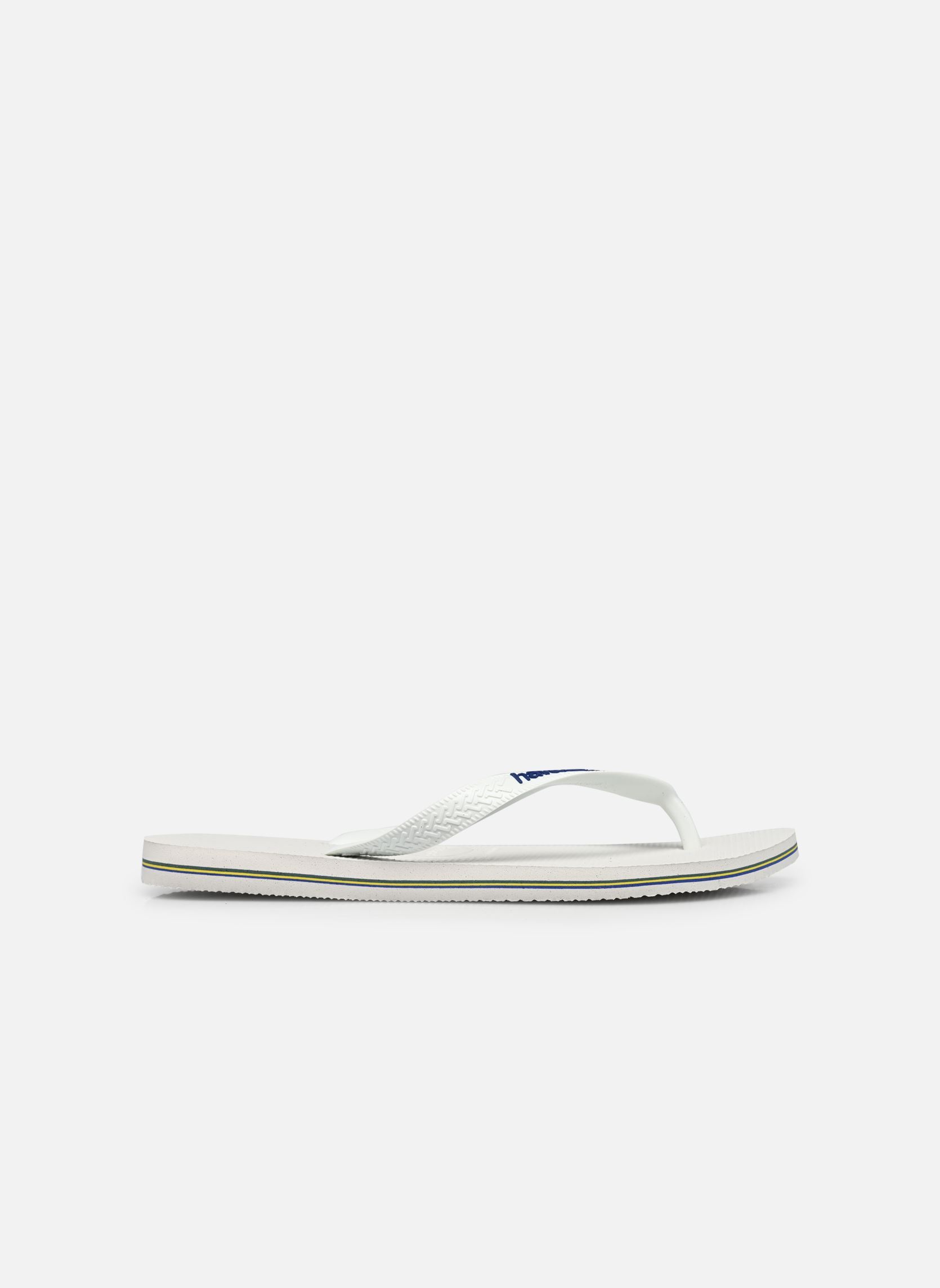 Slippers Brasil Logo M heren wit Havaianas Slippers Brasil Logo M heren wit White
