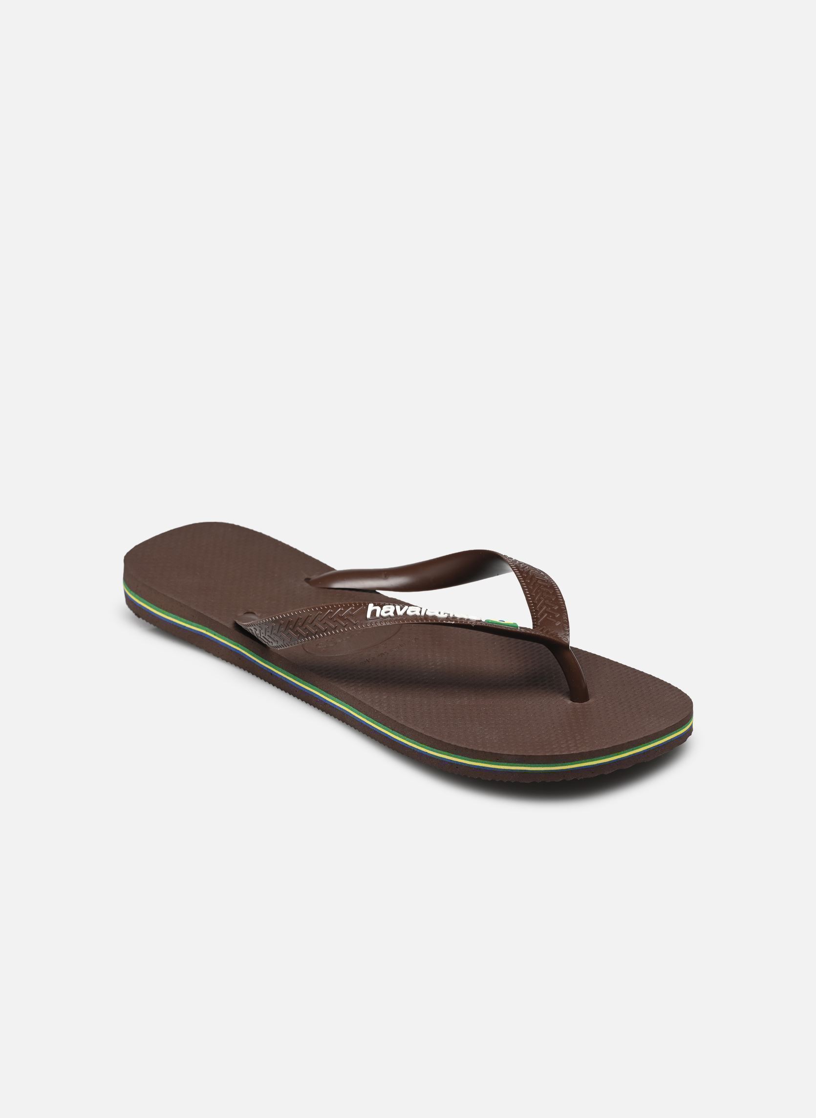 Infradito Brasil Logo M uomo marrone Havaianas Infradito Brasil Logo M uomo marrone Dark Brown/white