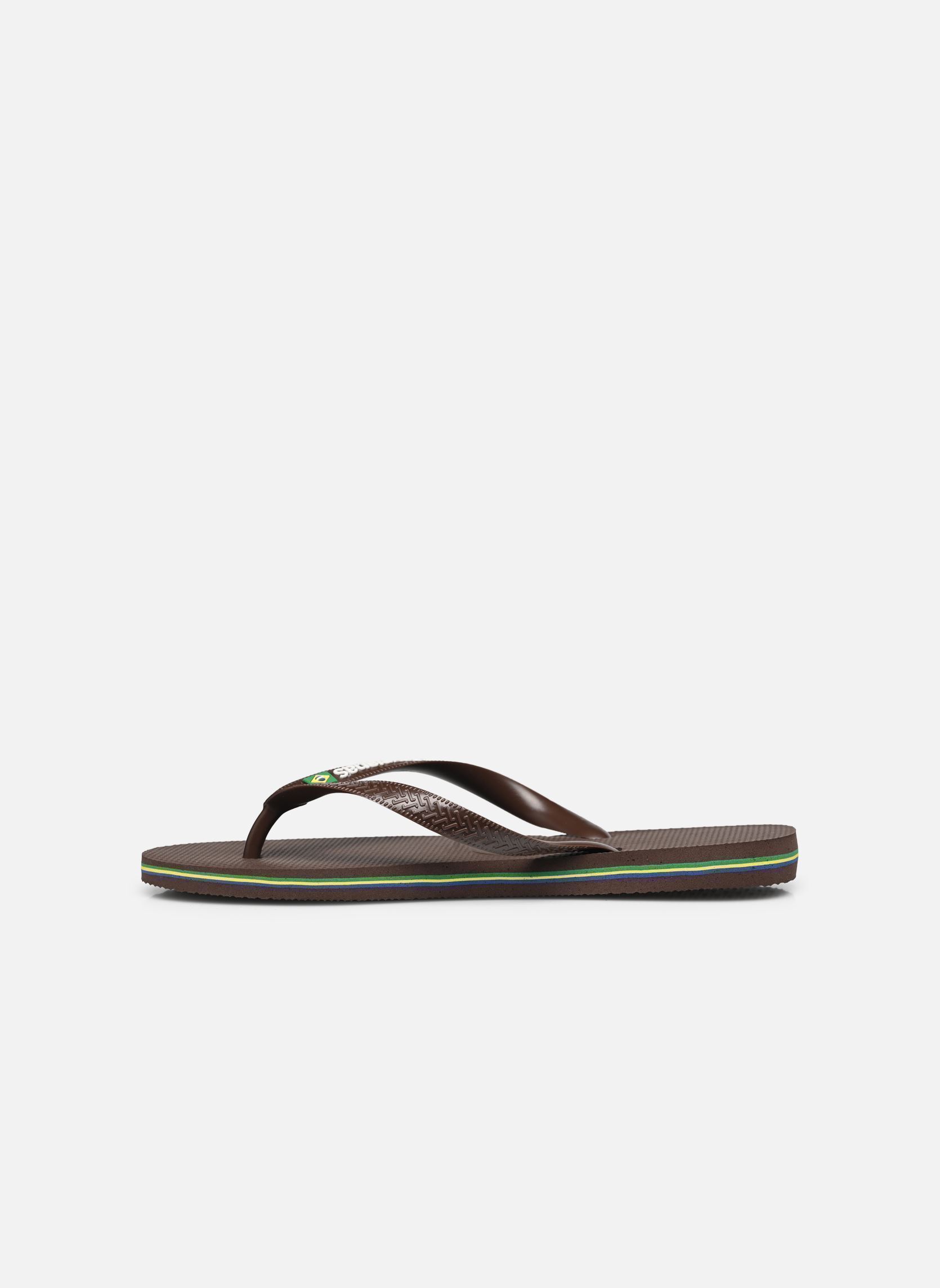 Infradito Brasil Logo M uomo marrone Havaianas Infradito Brasil Logo M uomo marrone Dark Brown/white